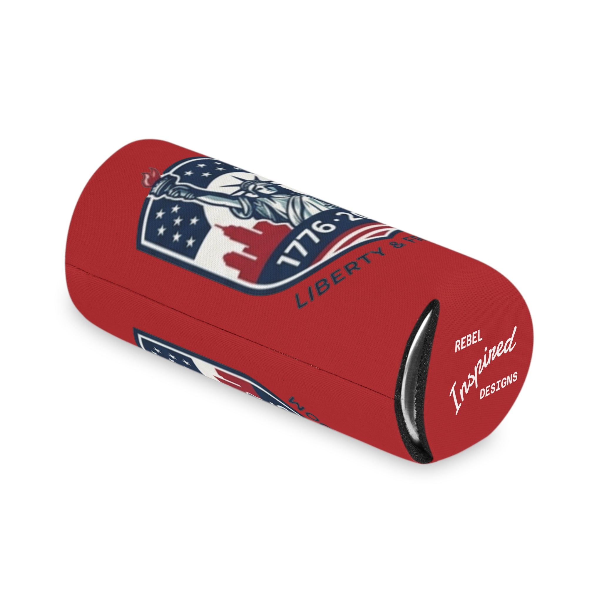 Statue of Liberty 1776-2026 Can Cooler | Patriotic Beer Sleeve | Liberty & Freedom Drink Holder