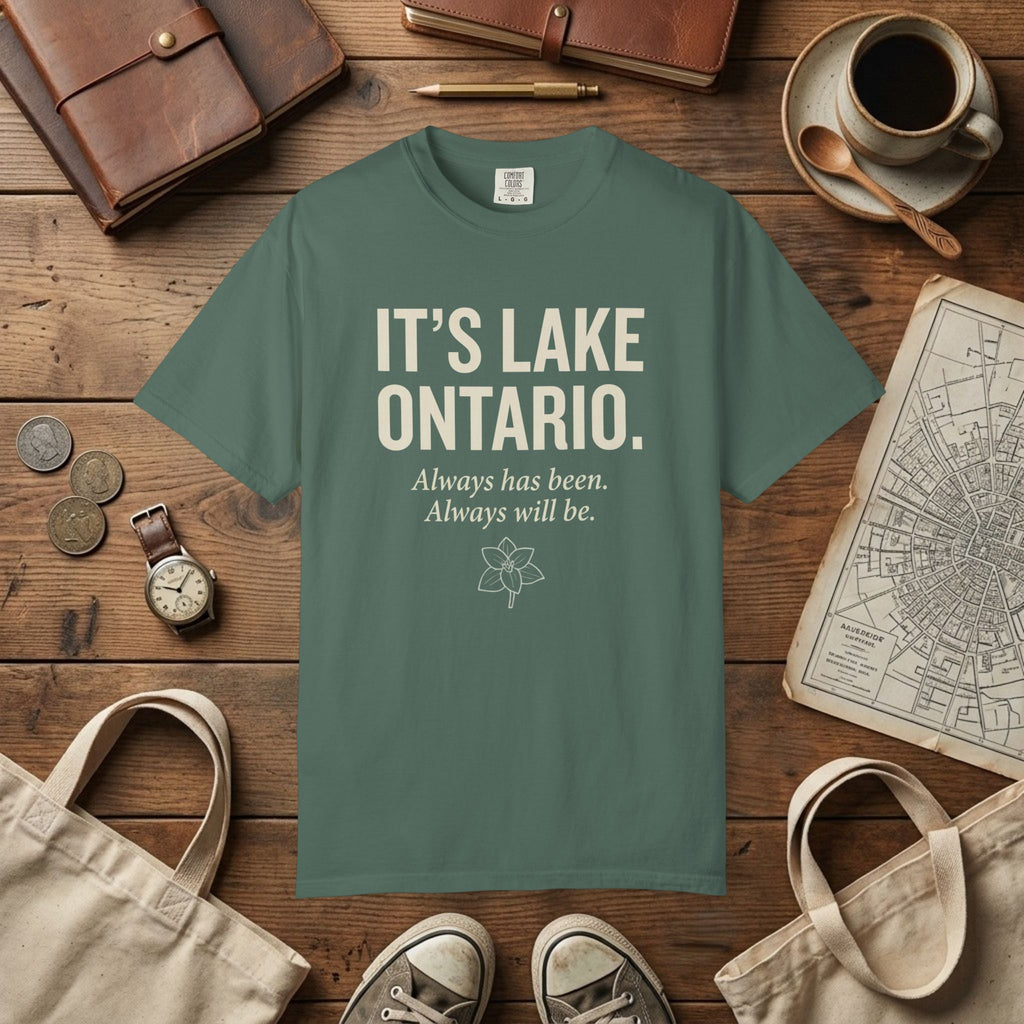 Lake Ontario T-shirt | Not Lake America | Canada Pride Tee