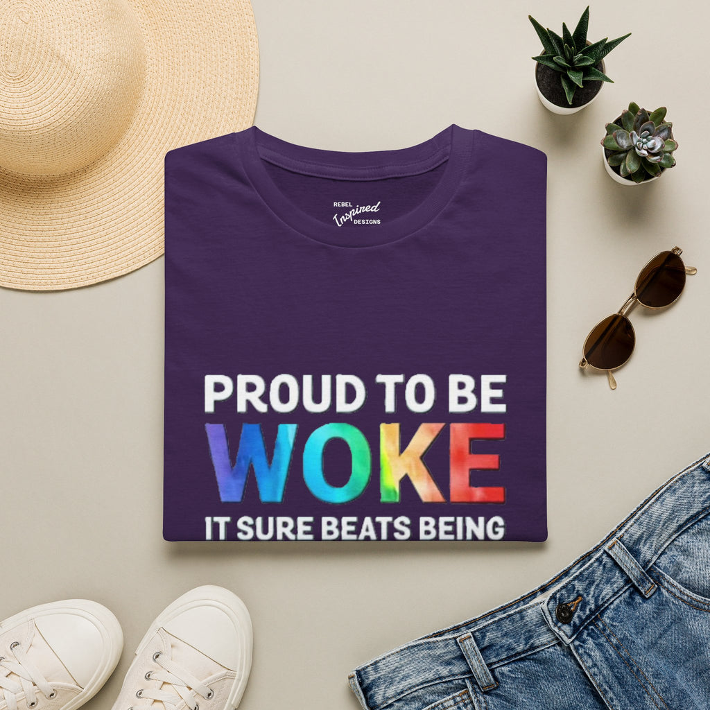 Proud to be Woke Unisex T-Shirt, Anti-Racism Tee, Equality Shirt