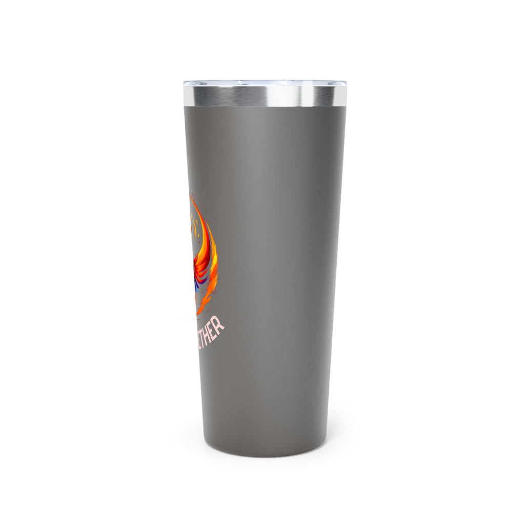 Rise Together Tumbler | 22oz Double-Wall Travel Mug | Activist Gift