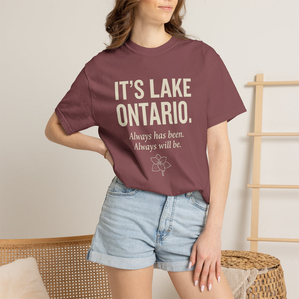 Lake Ontario T-shirt | Not Lake America | Canada Pride Tee
