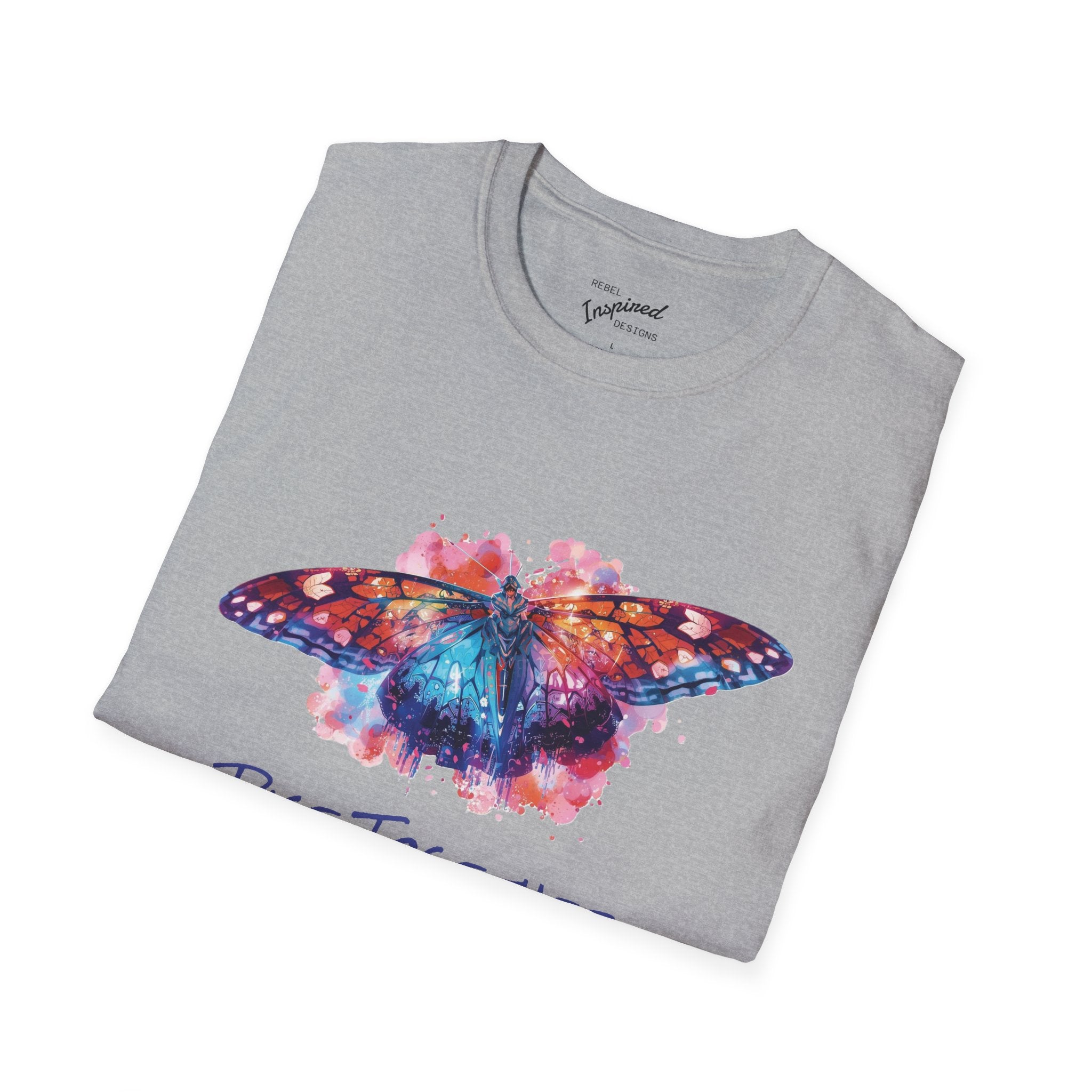 Butterfly Rise Together Graphic Tee | Equality Advocacy T-Shirt | Activist Gift