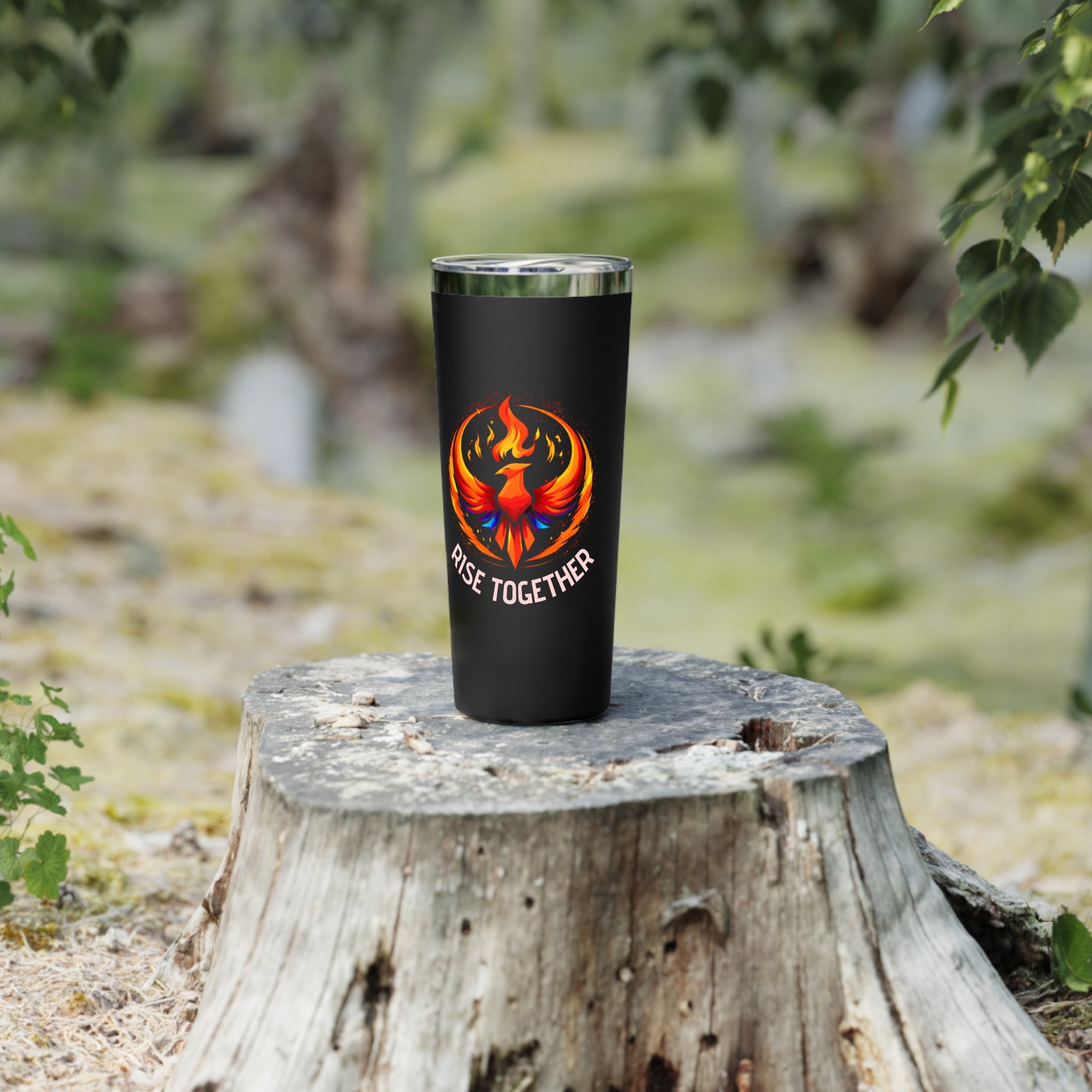 Rise Together Tumbler | 22oz Double-Wall Travel Mug | Activist Gift
