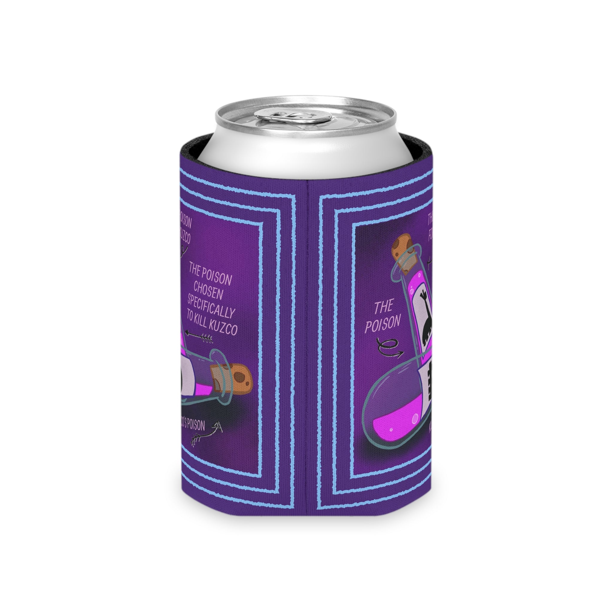 Poison Llama Can Cooler | Llama Drama Drink Sleeve | Animated Movie Gift