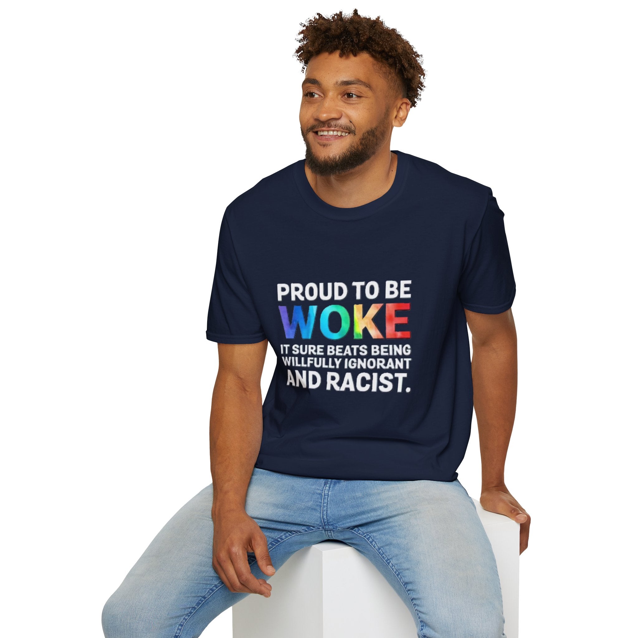 Proud to be Woke Unisex T-Shirt, Anti-Racism Tee, Equality Shirt