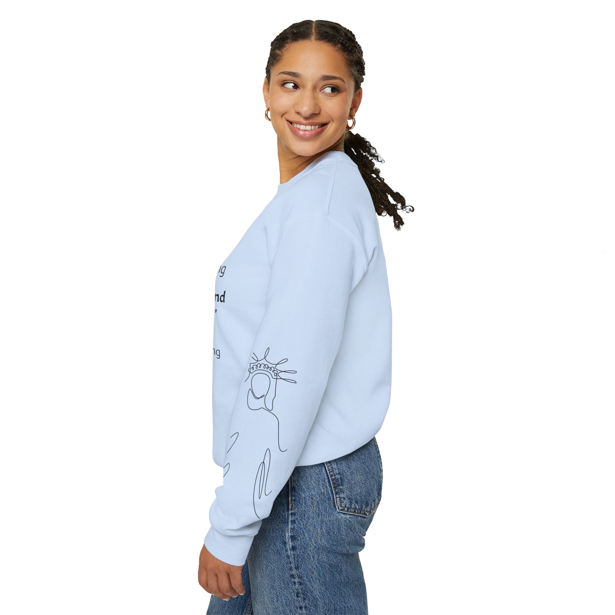 Liberty and Justice Crewneck Sweatshirt | Statue of Liberty Pullover | Equality and Freedom Gift