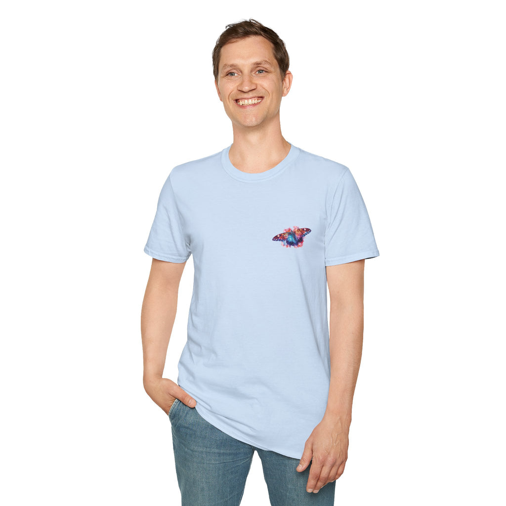 Butterfly Rise Together T-Shirt | Watercolor Inspirational Butterfly Tee | Equality Advocacy Gift