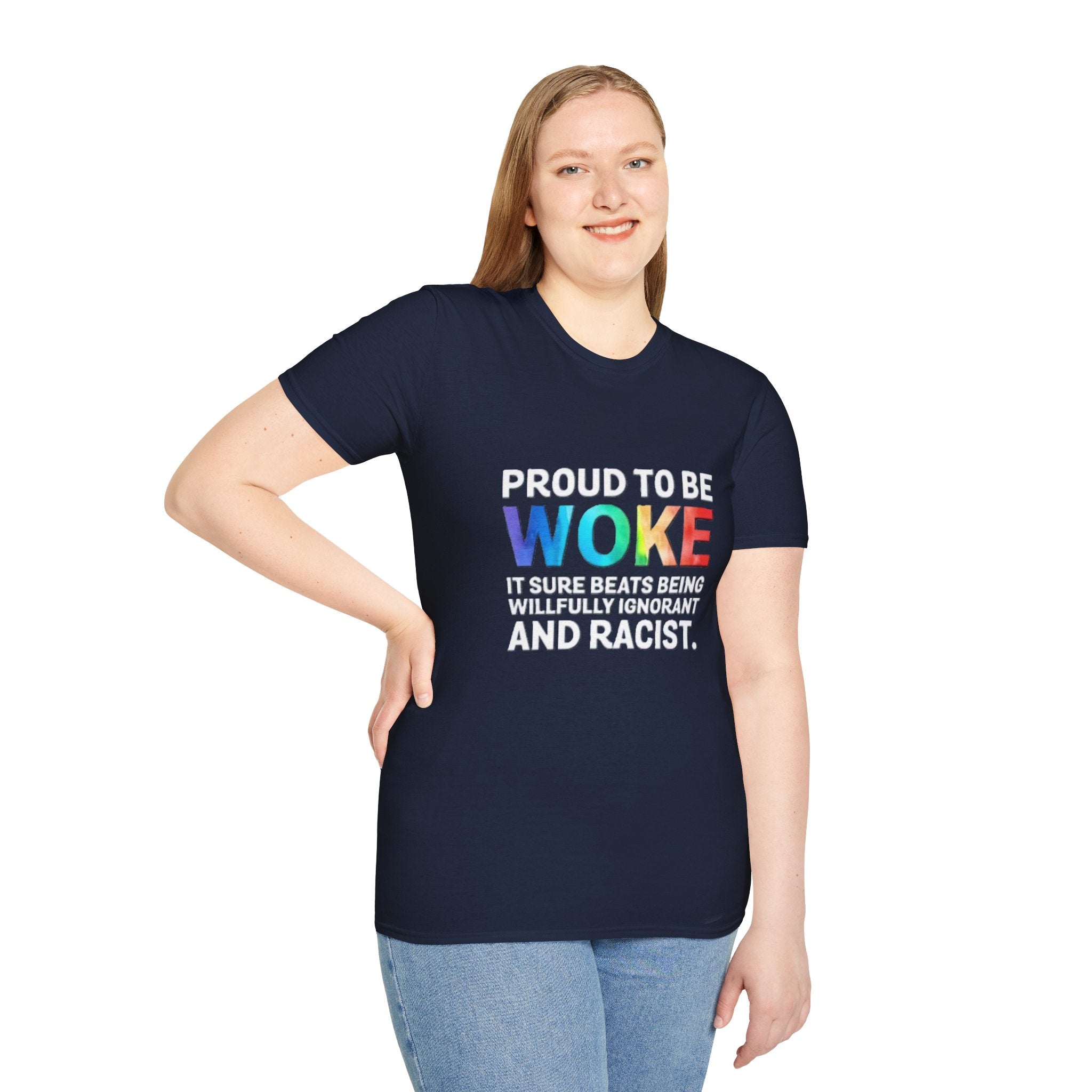 Proud to be Woke Unisex T-Shirt, Anti-Racism Tee, Equality Shirt