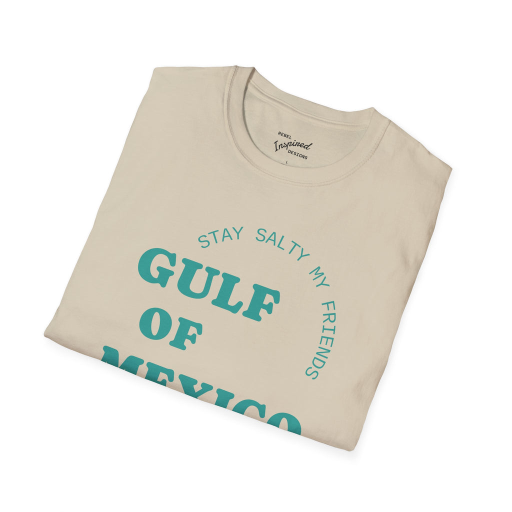 Stay Salty Unisex Shirt, Gulf of Mexico Forever T-Shirt, Coastal Humor Clothing, Protest Top