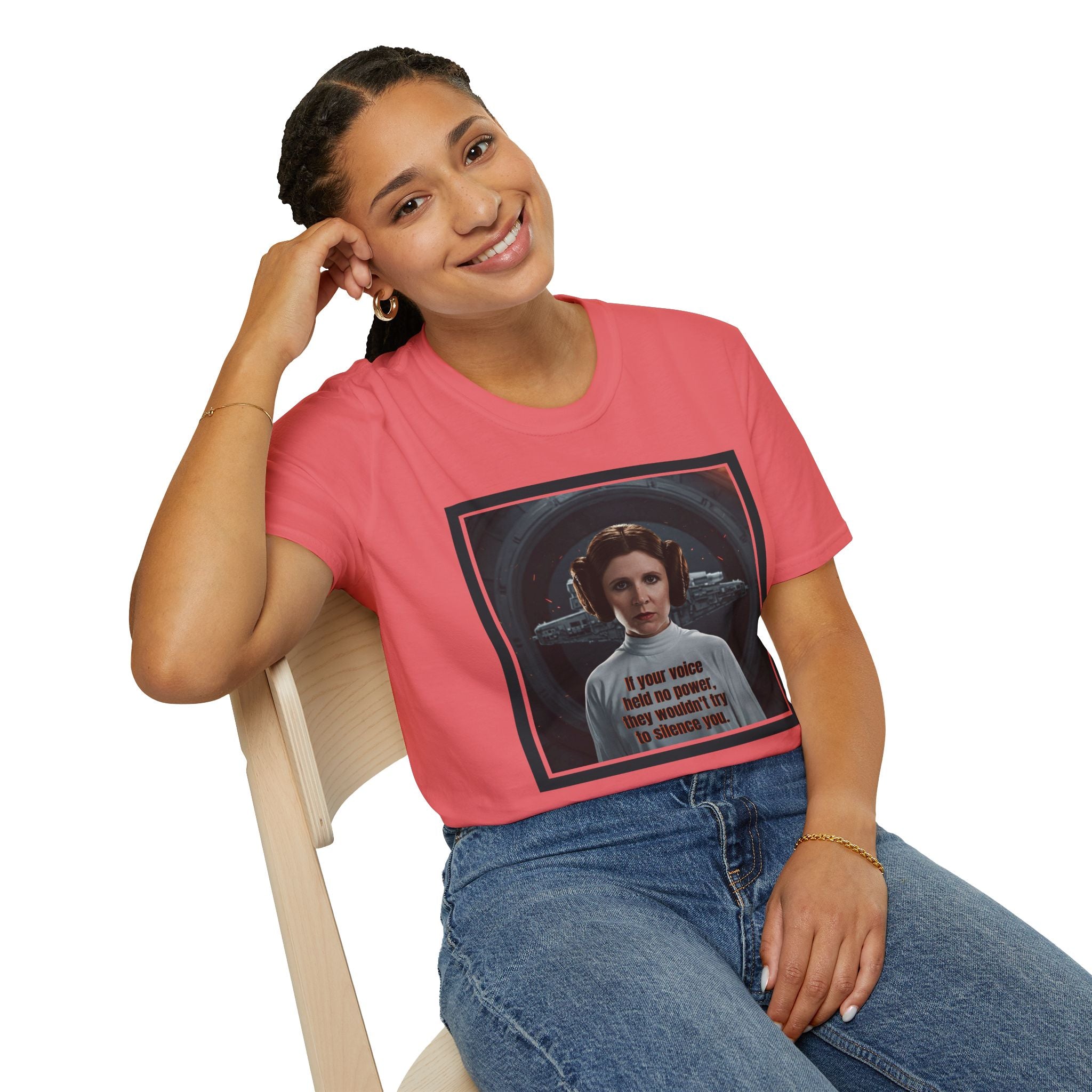 Your Voice Holds Power Tee | Sci-fi Inspired T-Shirt | Empowerment Shirt | Activist Gift