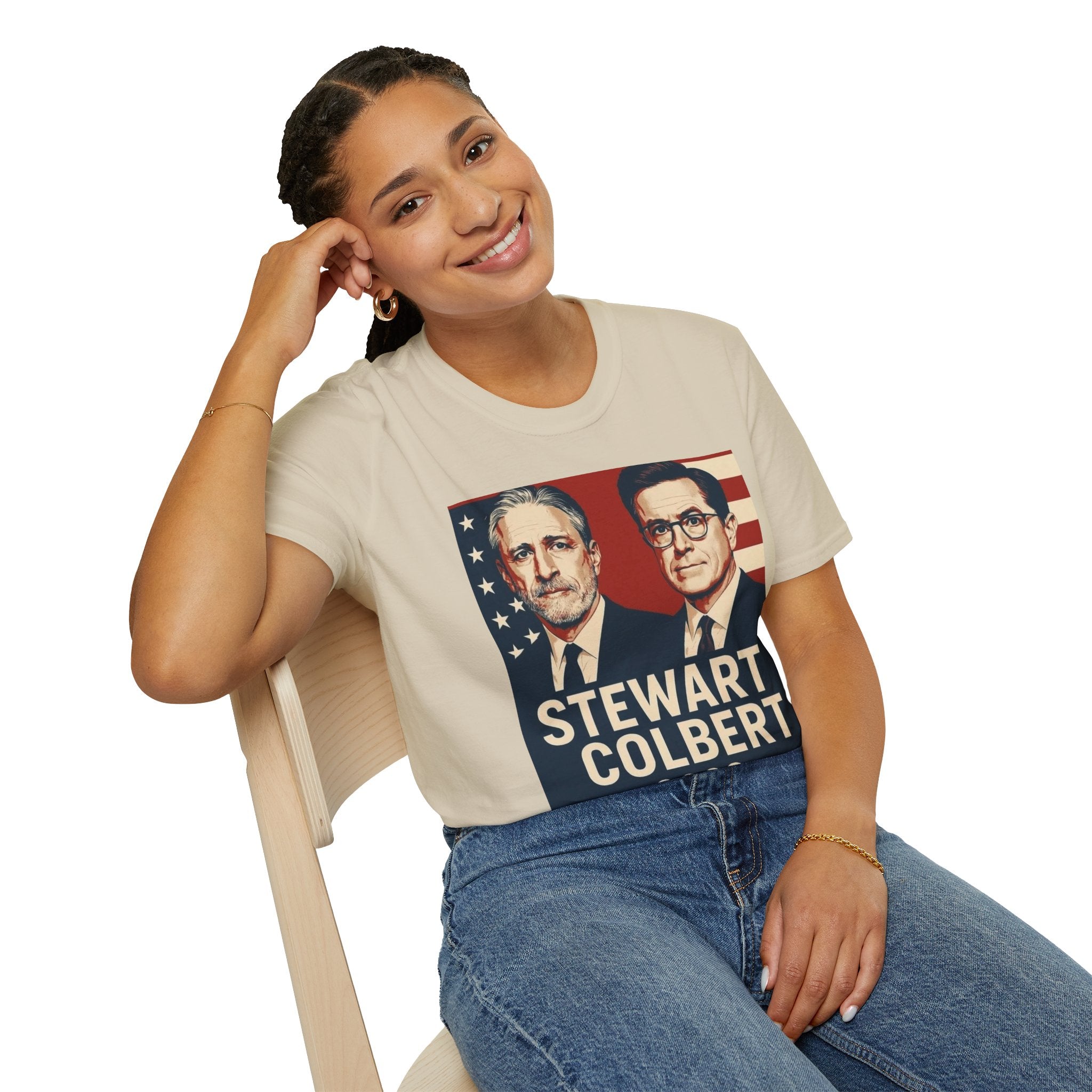Stewart Colbert 2028 Election Tee | Political Humor Shirt | Satire Campaign Gift