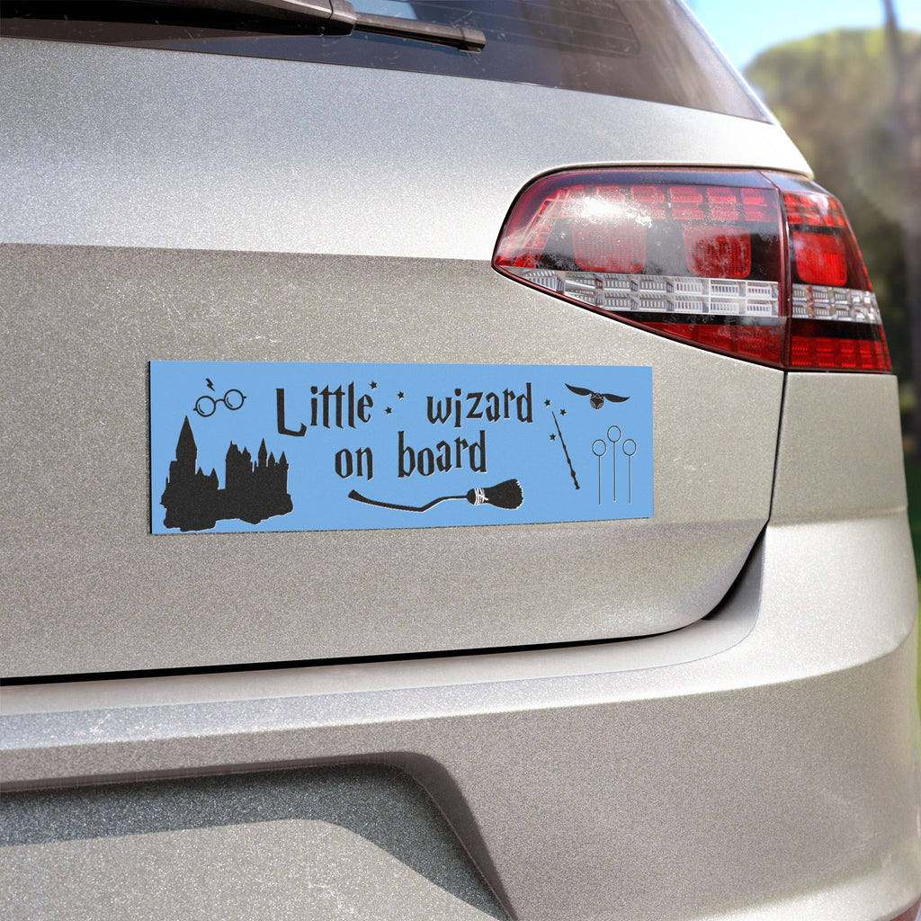 Little Wizard On Board Car Magnet | Magical Baby Sign | Baby Shower Gift