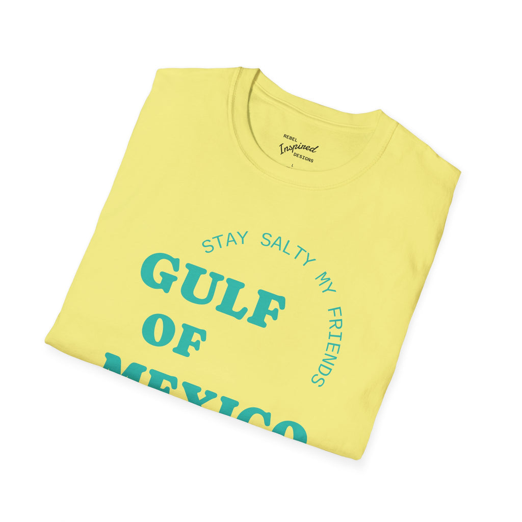 Stay Salty Unisex Shirt, Gulf of Mexico Forever T-Shirt, Coastal Humor Clothing, Protest Top