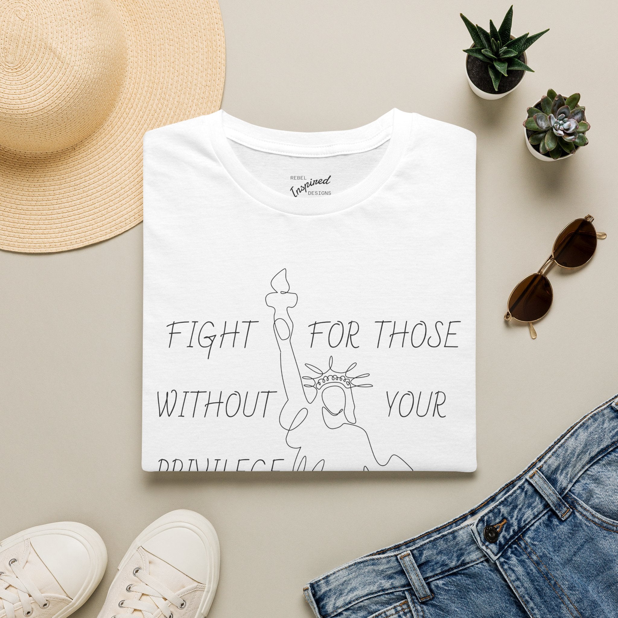 Fight for Liberty Graphic Tee | Activist T-Shirt | Human Rights Shirt | Equality Gift