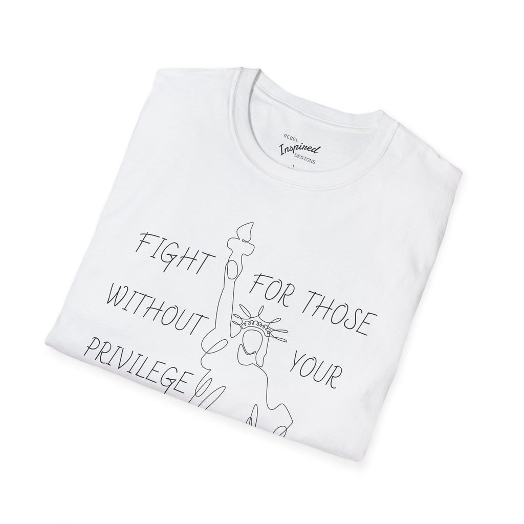 Fight for Liberty Graphic Tee | Activist T-Shirt | Human Rights Shirt | Equality Gift