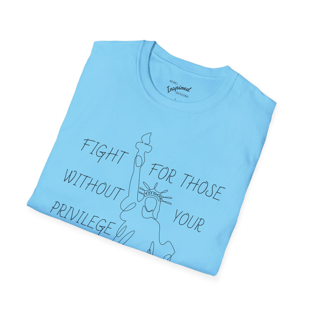 Fight for Liberty Graphic Tee | Activist T-Shirt | Human Rights Shirt | Equality Gift