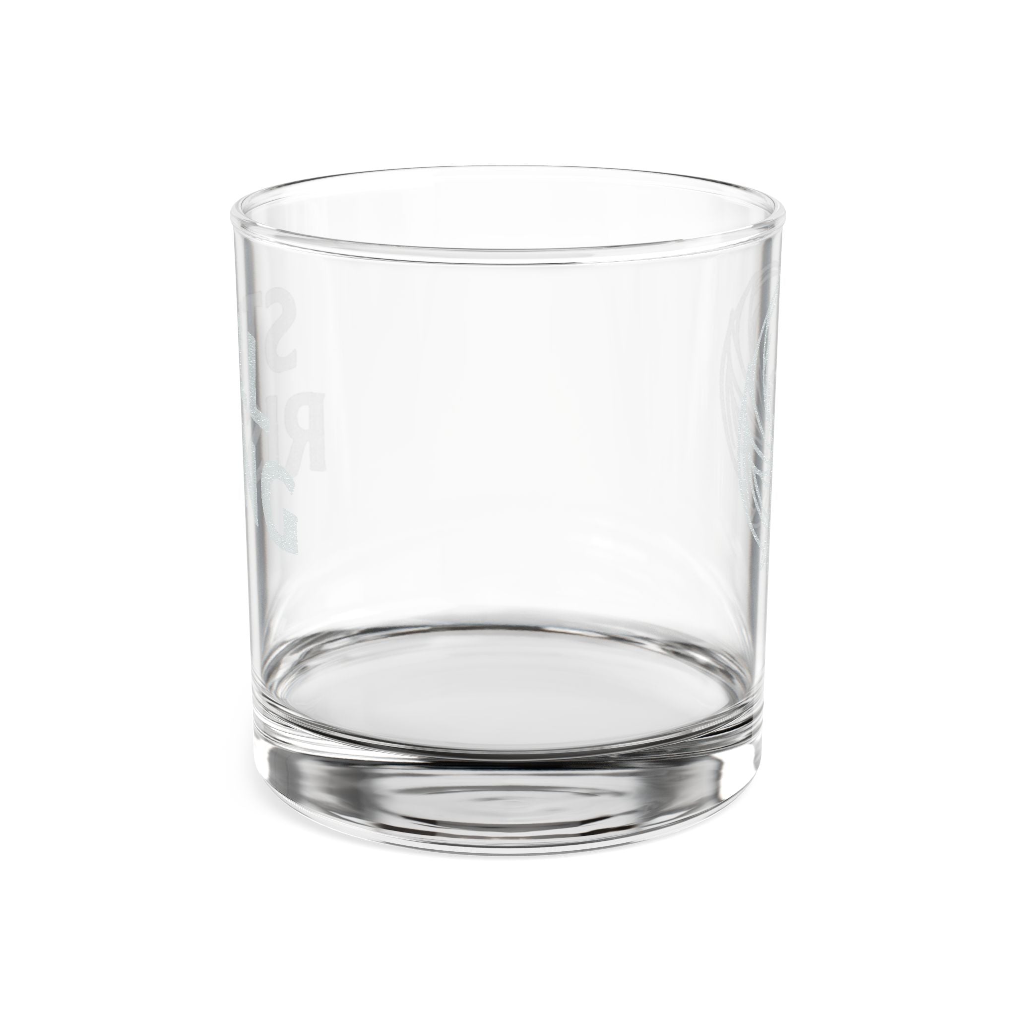Still Rising Engraved 10.5 oz Rocks Glass | Rising Phoenix Emblem Whiskey Glass