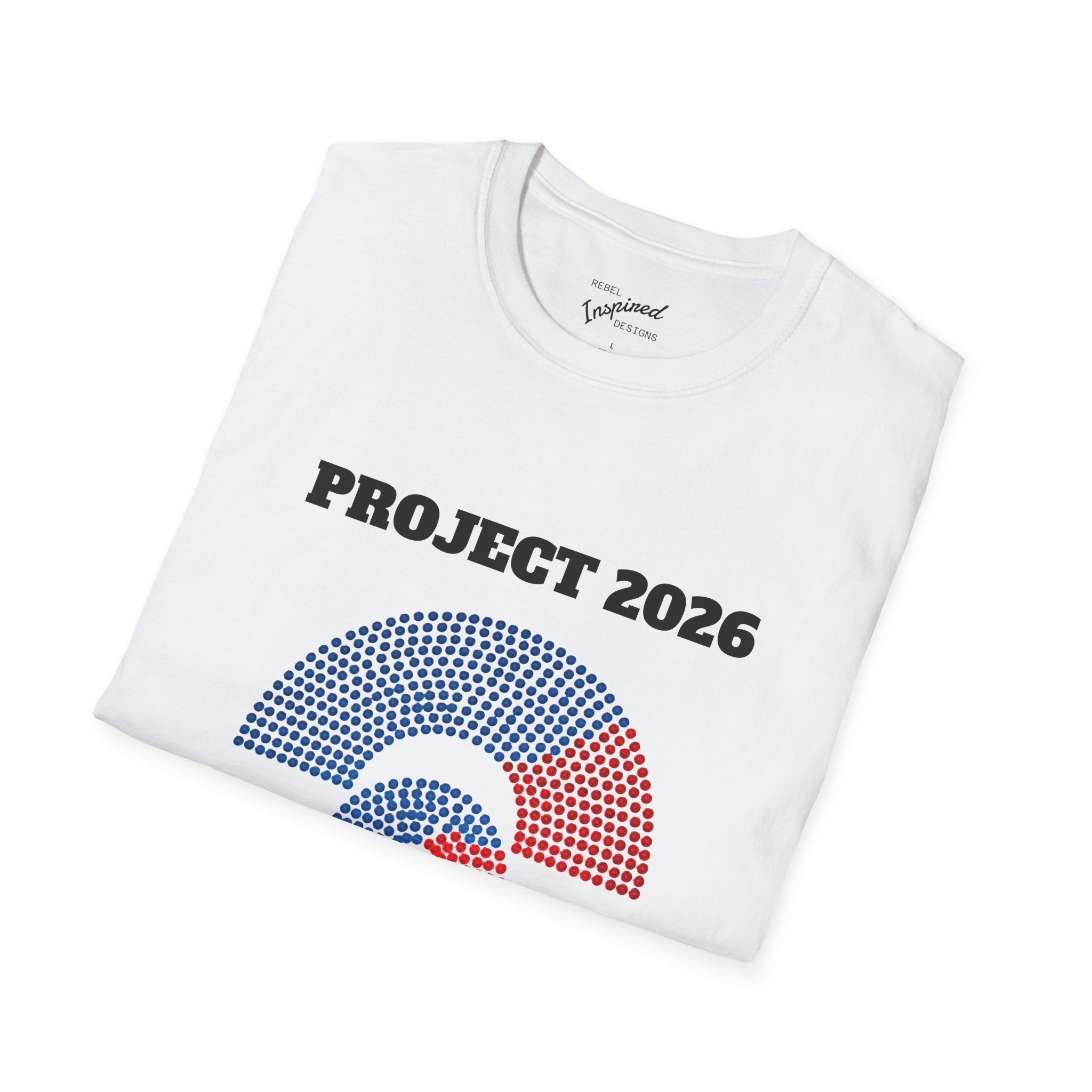 Project 2026 Unisex T-Shirt, Make America Safe Again, Congressional Map Tee