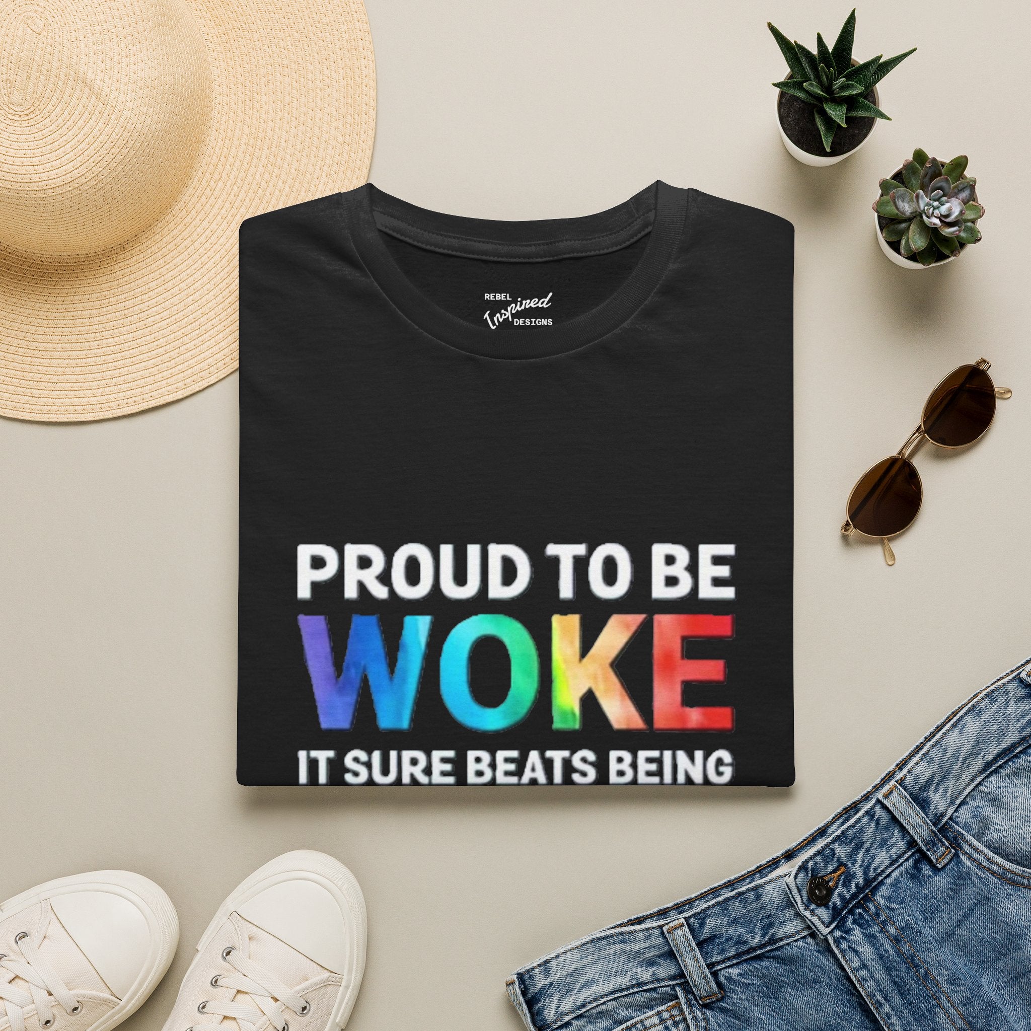 Proud to be Woke Unisex T-Shirt, Anti-Racism Tee, Equality Shirt