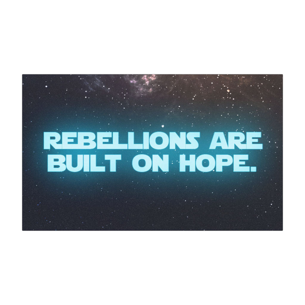 Rebellions Are Built On Hope Car Magnet | Rebel Magnet | Sci-Fi Gift
