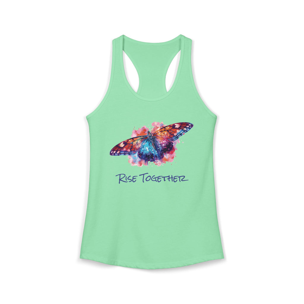 Butterfly Rise Together Tank Top | Equality Advocacy Shirt | Activist Gift