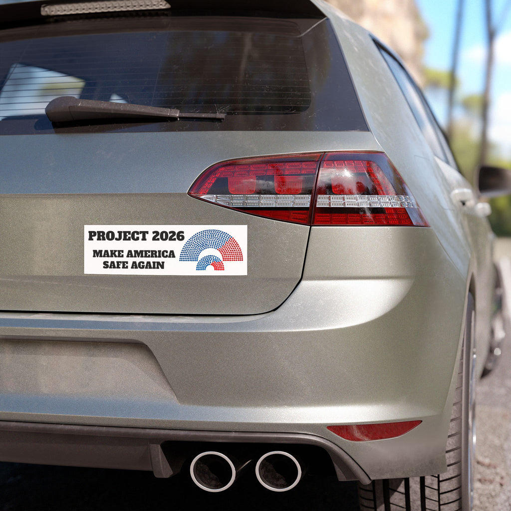 Make America Safe Again Car Magnet | Political Americana Decal