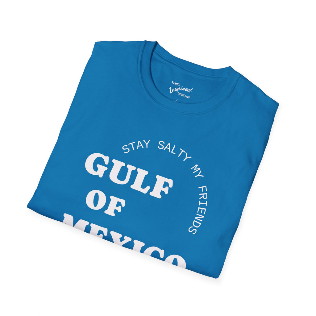 Stay Salty Unisex Shirt, Gulf of Mexico Forever T-Shirt, Coastal Humor Clothing, Protest Top