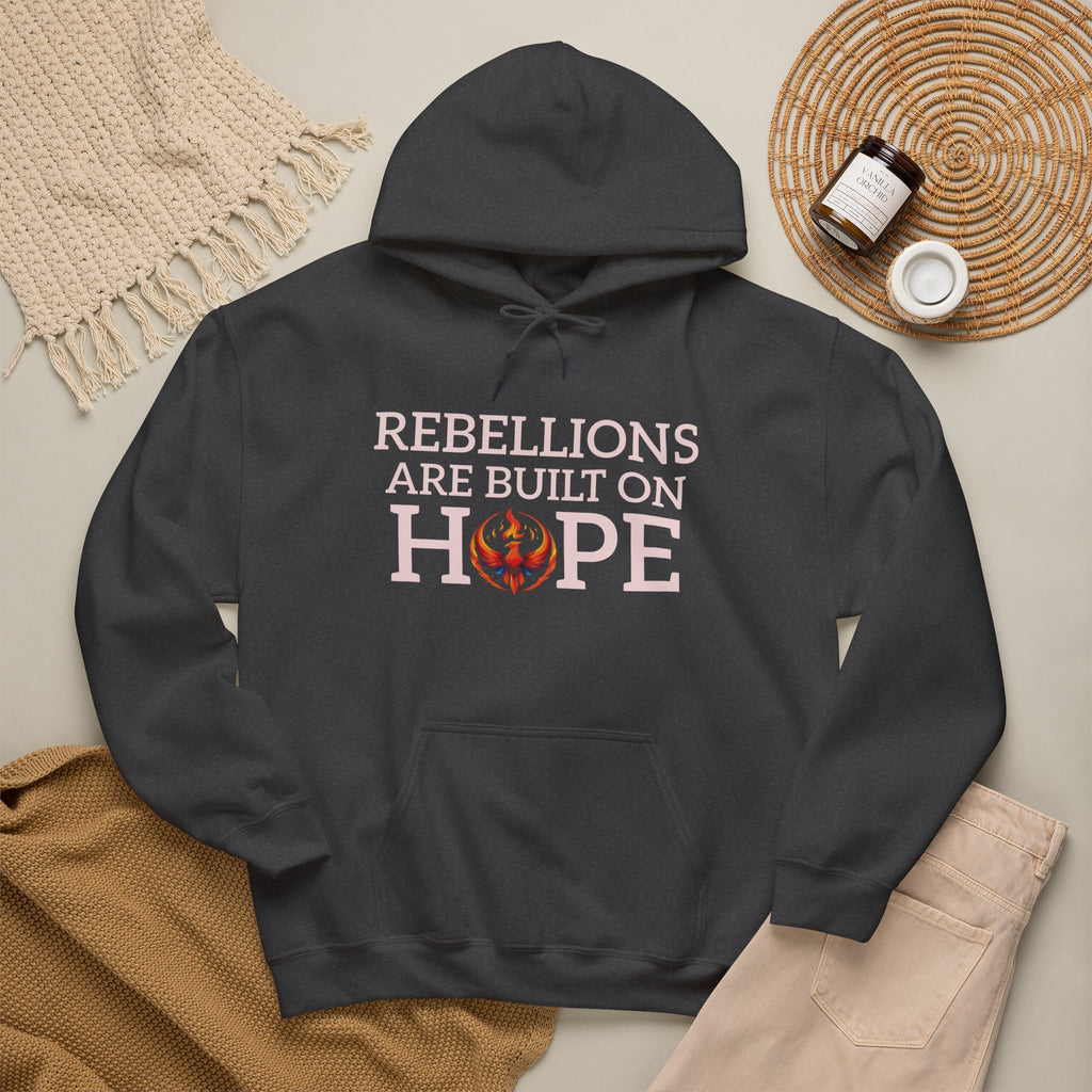 Built on Hope Hoodie | Inspirational Protest Graphic Sweatshirt