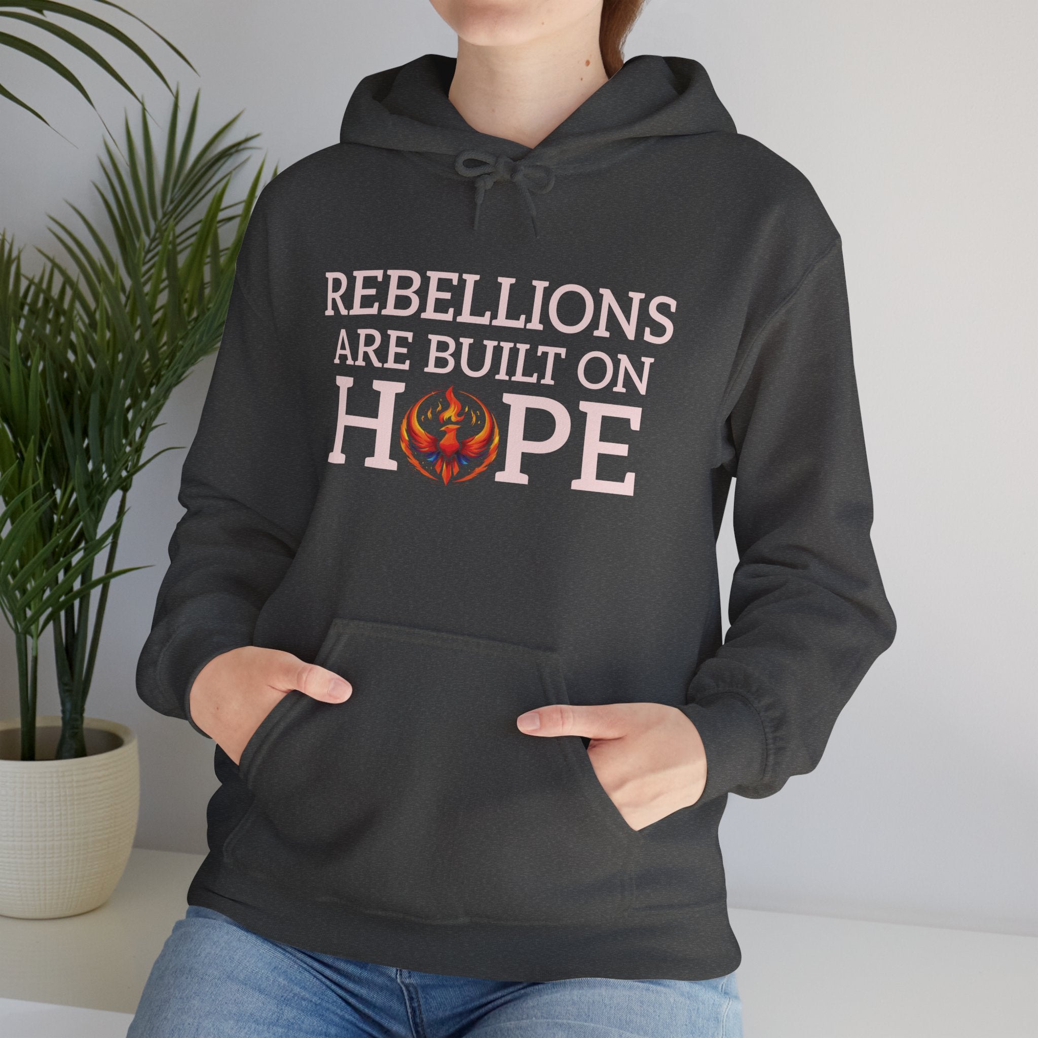 Rebellions Are Built on Hope Hoodie | Inspirational Protest Graphic Sweatshirt
