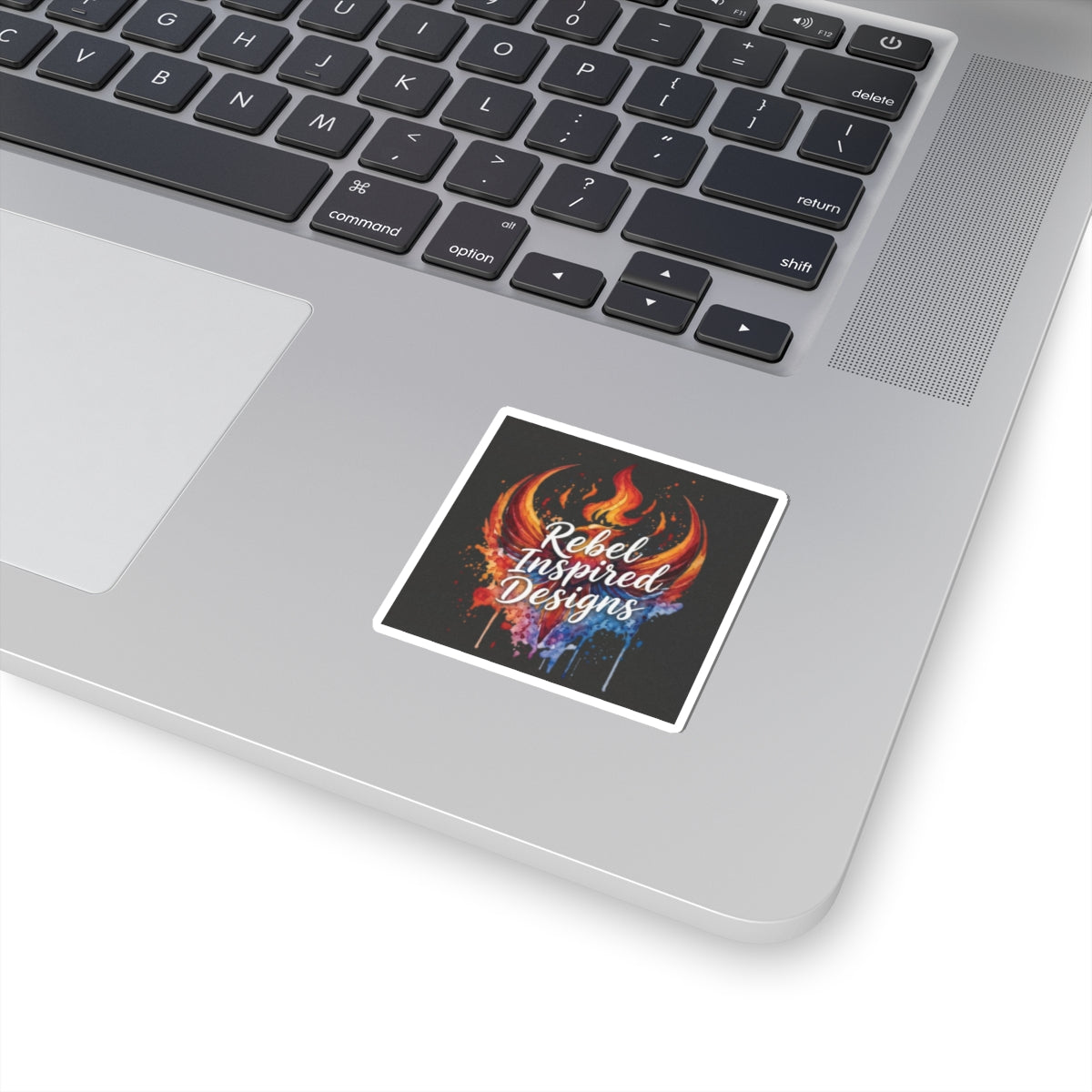 Rebel Inspired Designs Sticker | Fiery Phoenix Splash Decal | Activist Gift