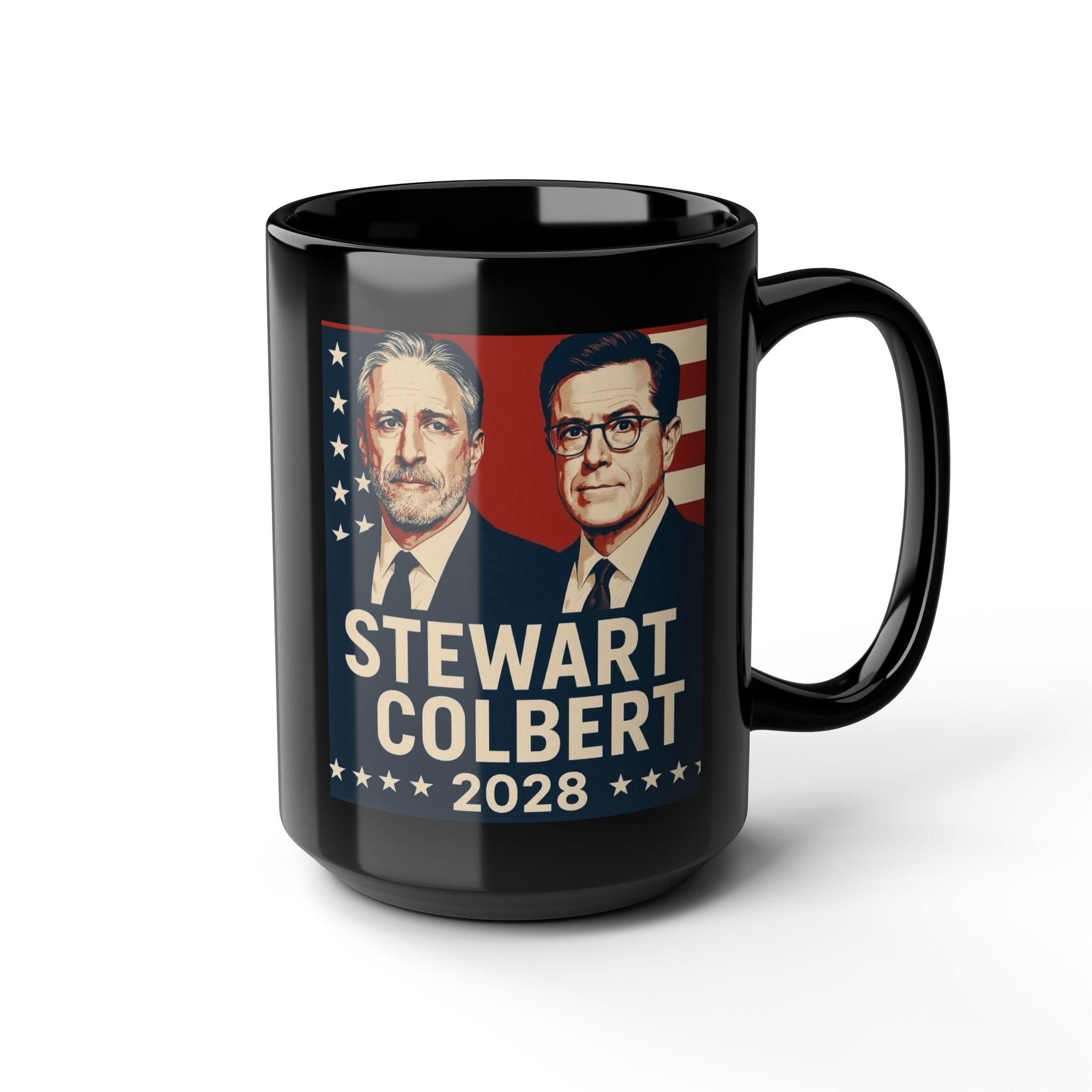 Stewart Colbert 2028 Coffee Mug | Political Humor Gift