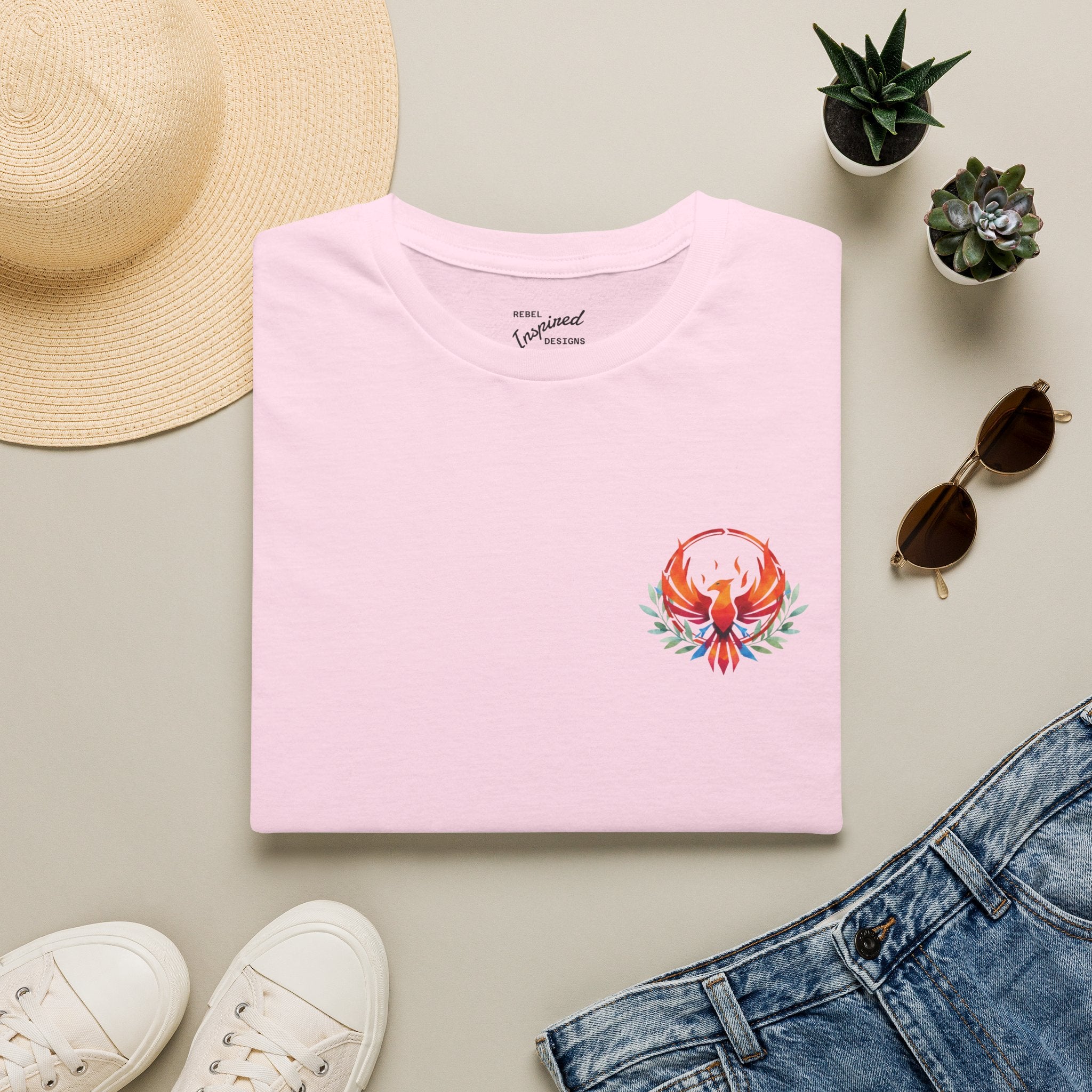 Hope Reforged Tee | Rising Phoenix Resistance T-Shirt | Empowerment Gift