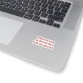 Hillbilly MAGA Kiss-Cut Stickers, Funny Stickers, Political Satire Decal