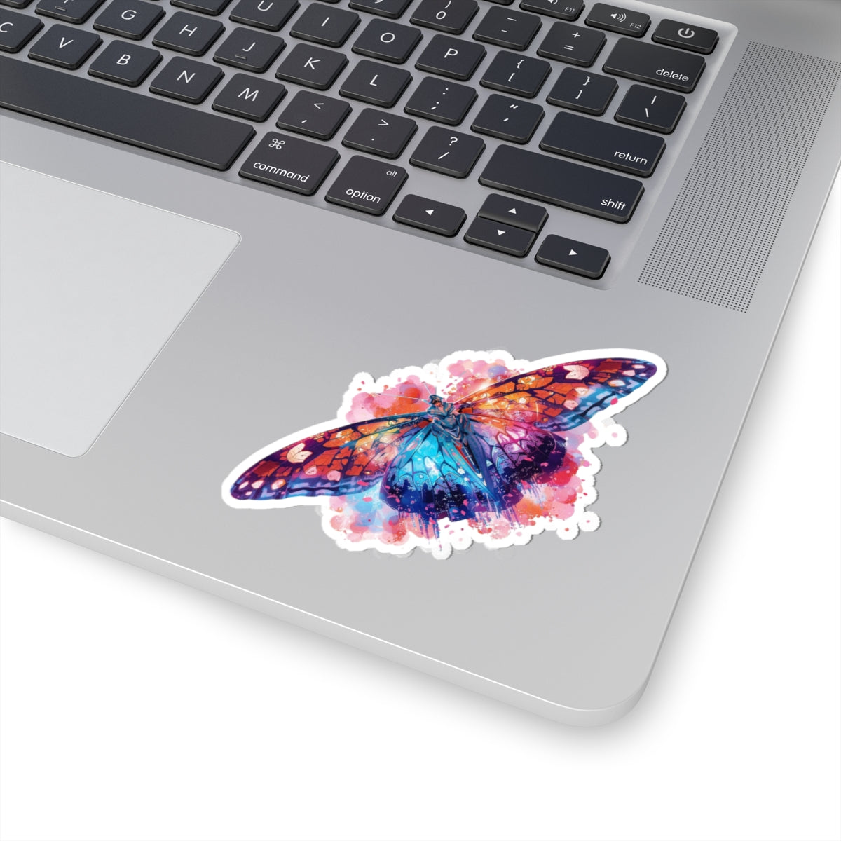 Butterfly Effect Kiss-Cut Sticker | Colorful Watercolor Laptop Decal | Activist Gift