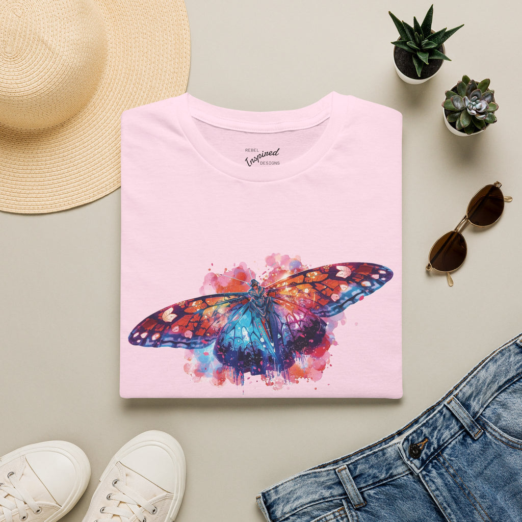 Butterfly Rise Together Graphic Tee | Equality Advocacy T-Shirt | Activist Gift