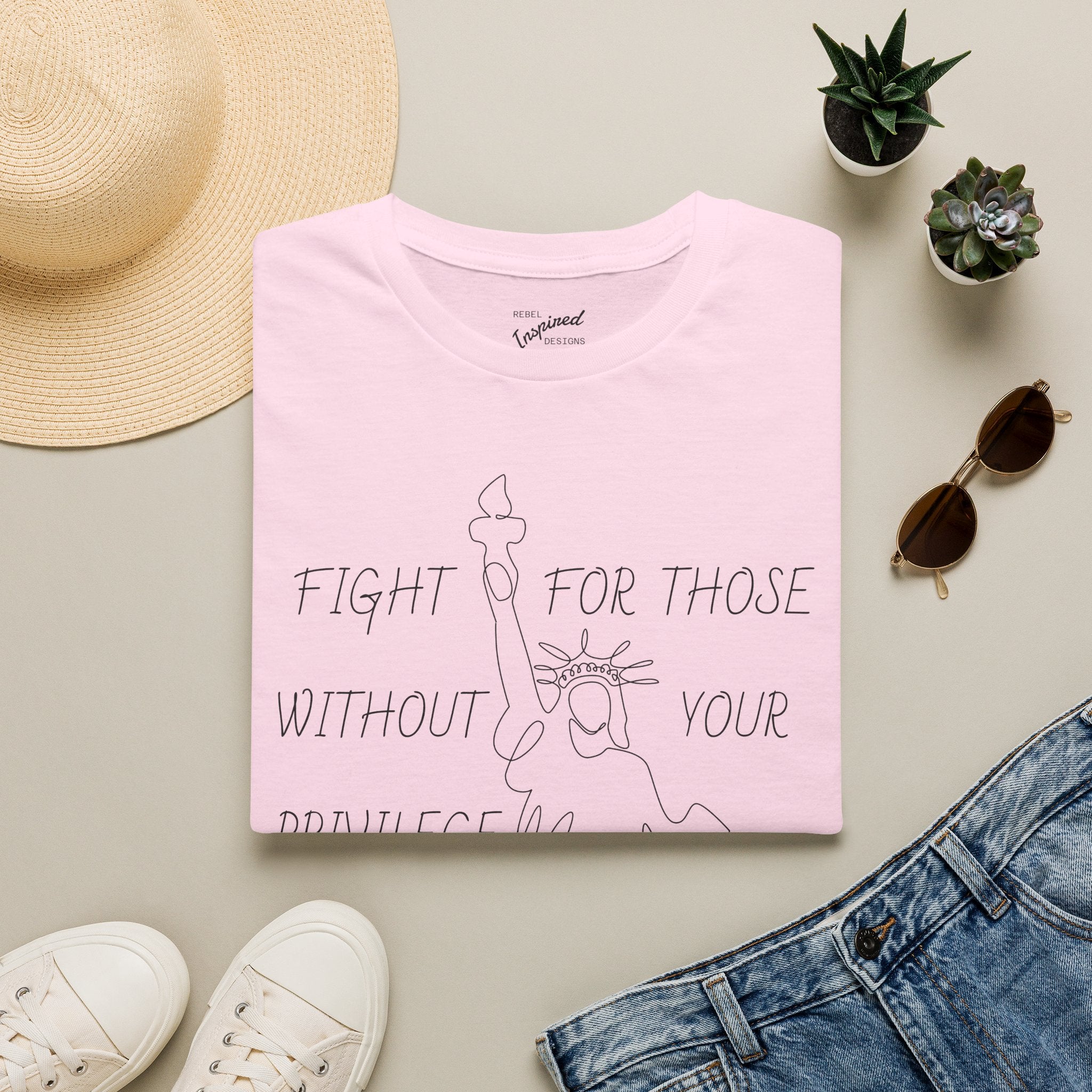 Fight for Liberty Graphic Tee | Activist T-Shirt | Human Rights Shirt | Equality Gift