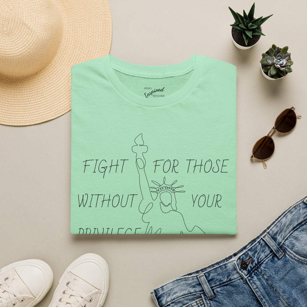 Fight for Liberty Graphic Tee | Activist T-Shirt | Human Rights Shirt | Equality Gift