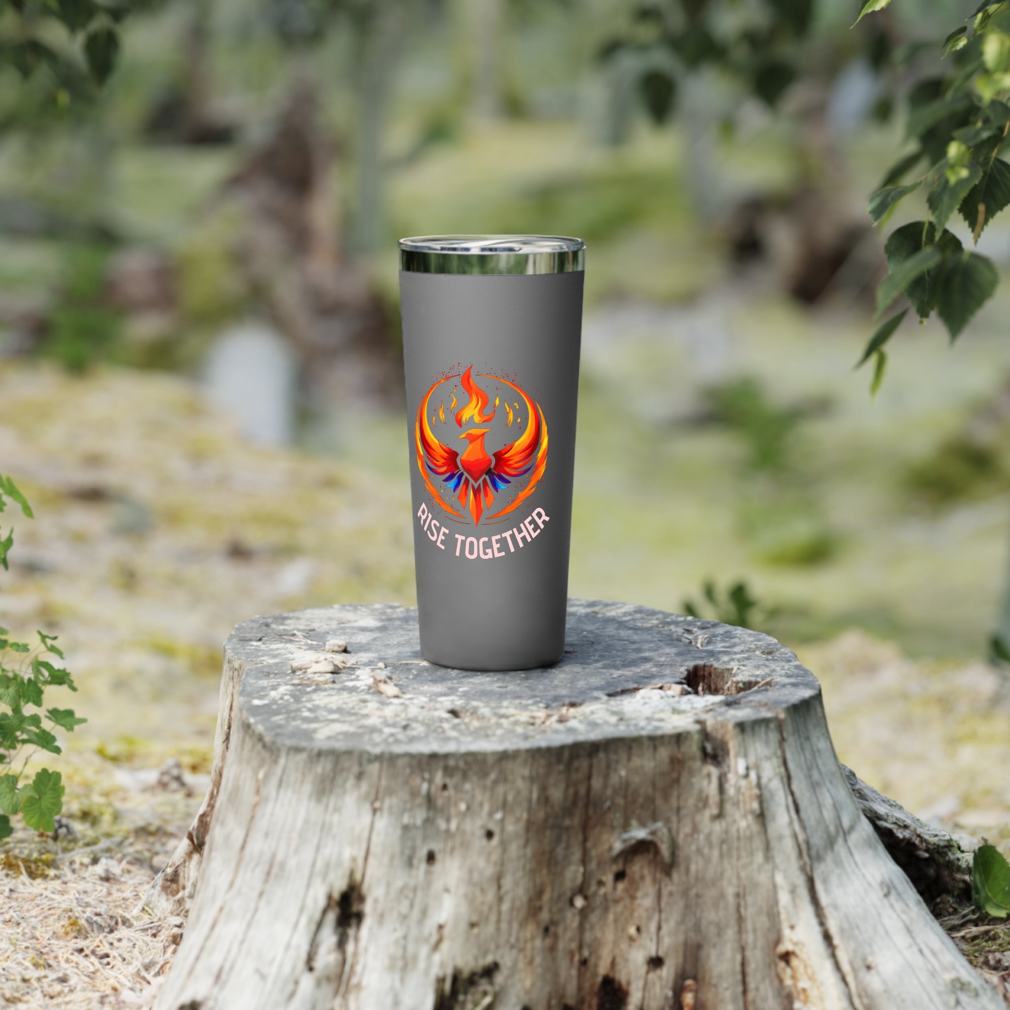 Rise Together Tumbler | 22oz Double-Wall Travel Mug | Activist Gift