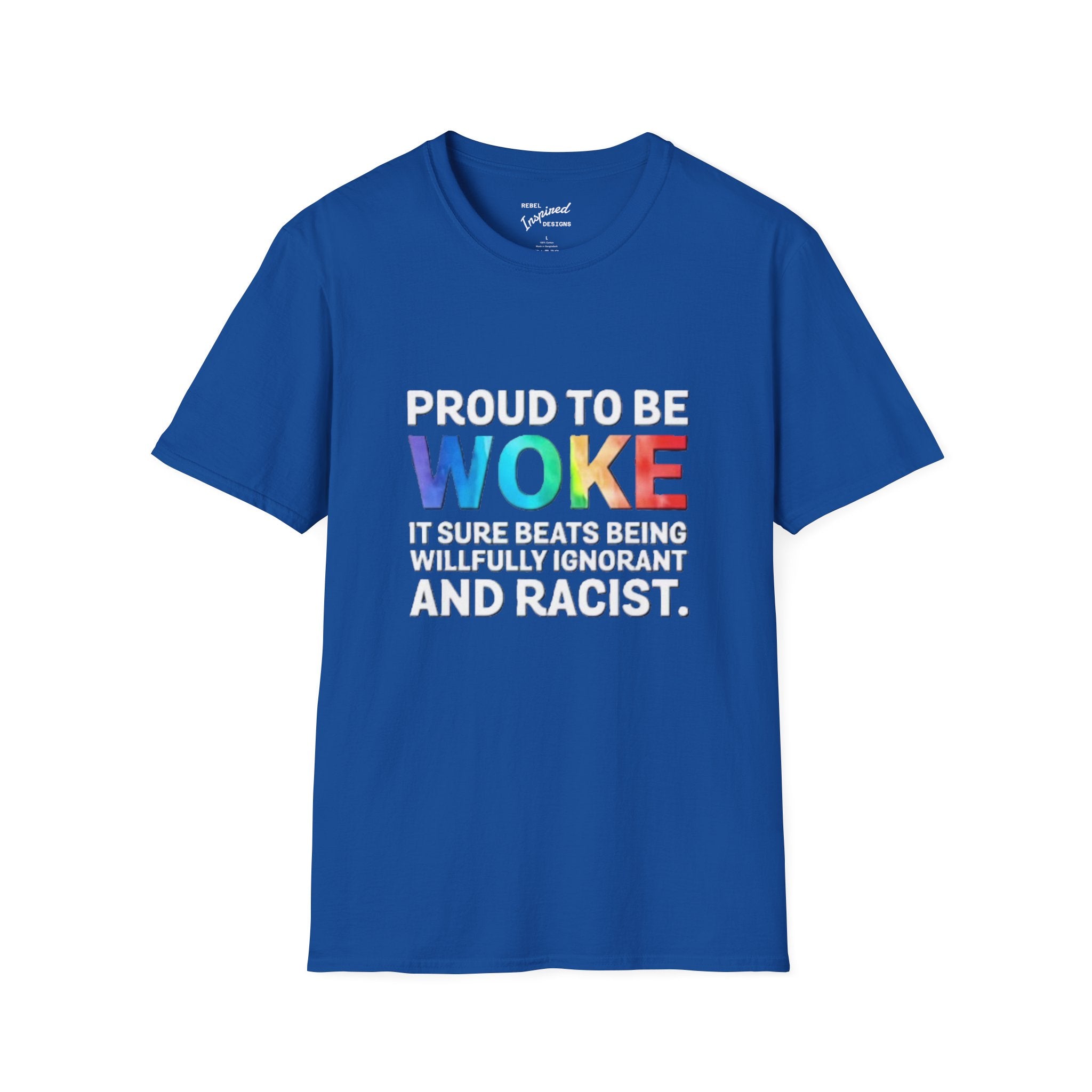 Proud to be Woke Unisex T-Shirt, Anti-Racism Tee, Equality Shirt