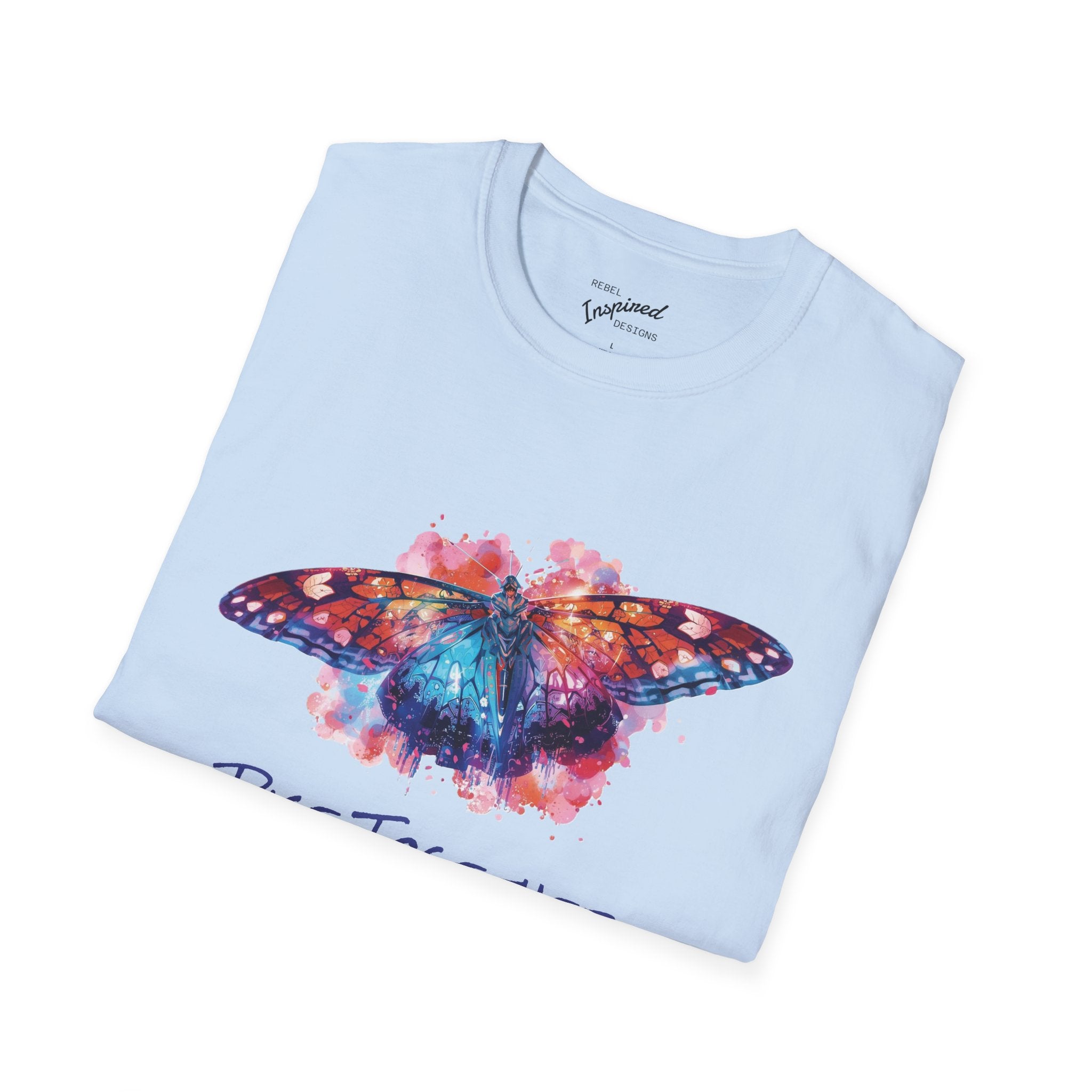 Butterfly Rise Together Graphic Tee | Equality Advocacy T-Shirt | Activist Gift