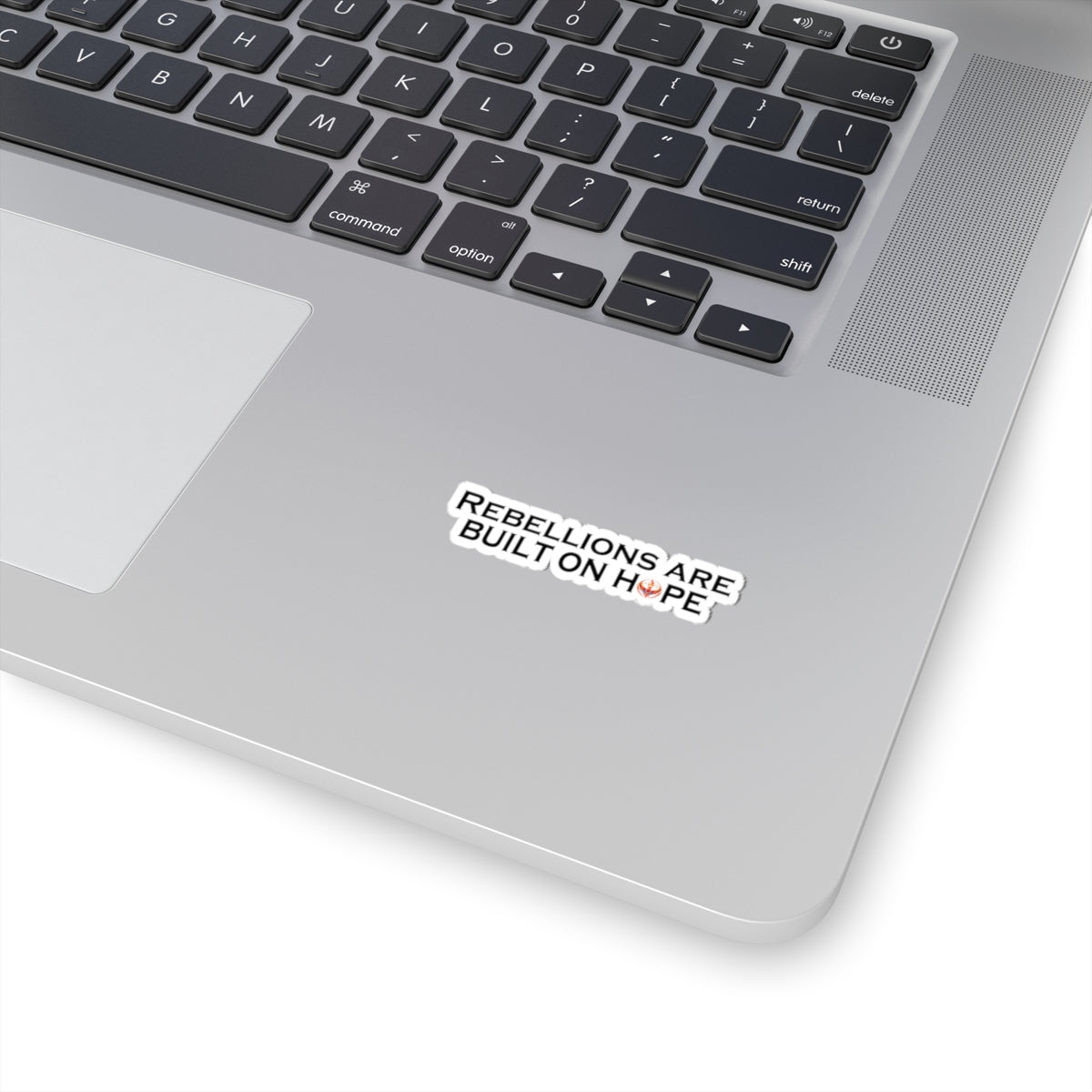 Rising Phoenix Built on Hope Kiss-Cut Stickers | Rebel Statement Vinyl Decal