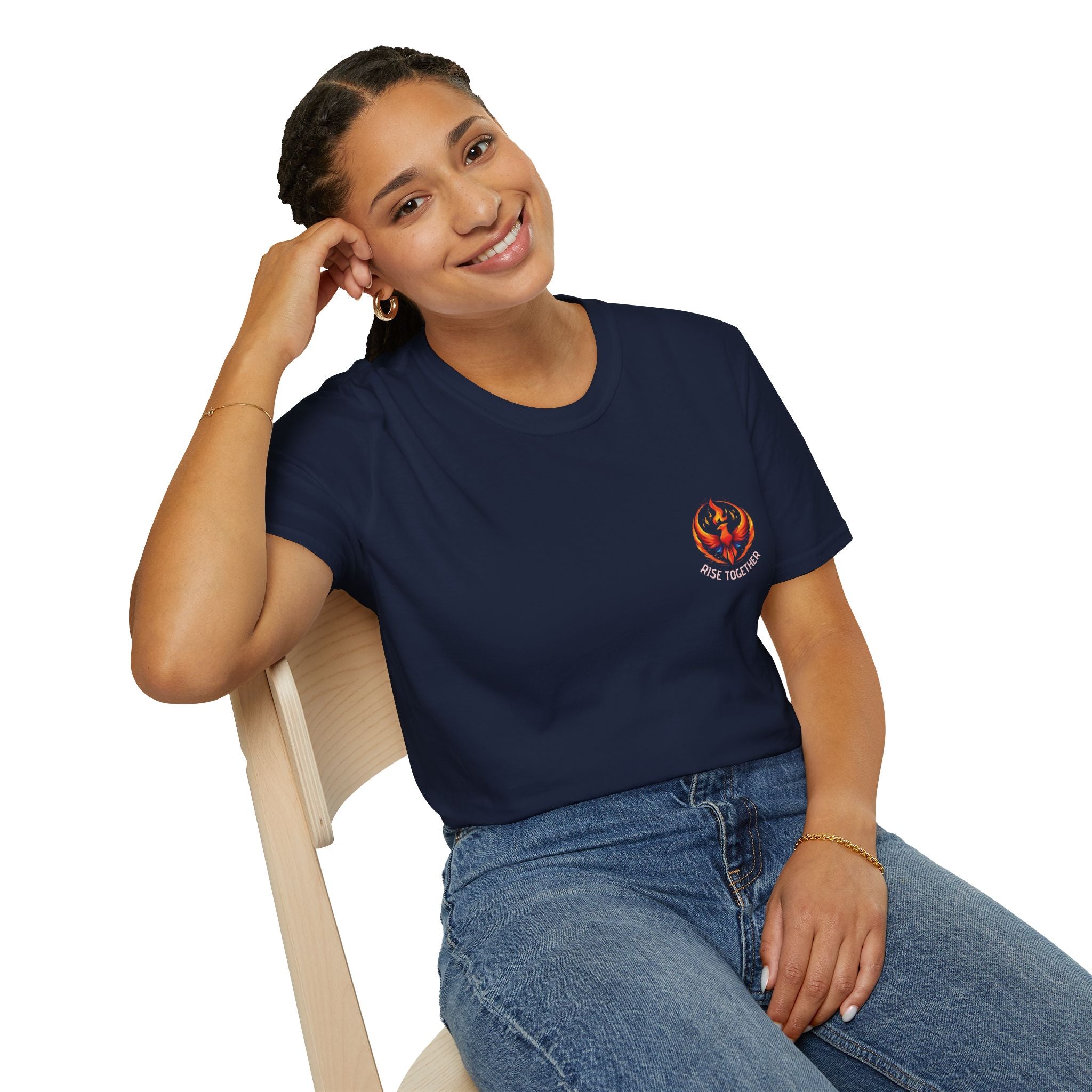 Rise Together T-Shirt | Empowerment Shirt | Rebel Inspired Designs Logo | Activist Gift