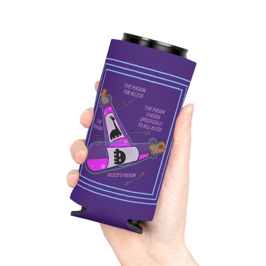 Poison Llama Can Cooler | Llama Drama Drink Sleeve | Animated Movie Gift