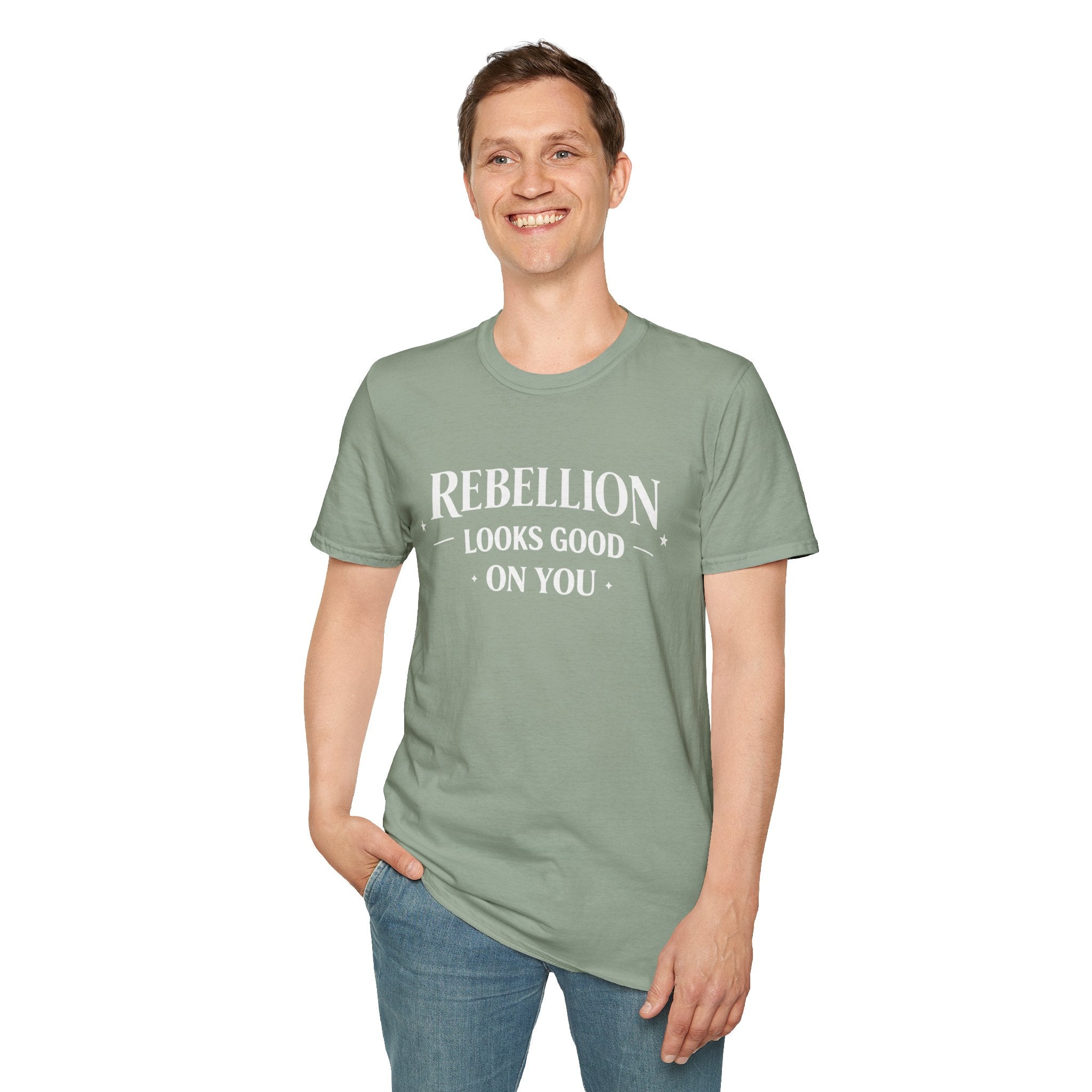 Rebellion Looks Good On You T-Shirt | Activist Gift