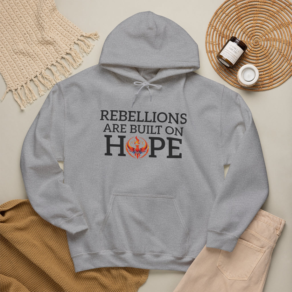 Built on Hope Hoodie | Inspirational Protest Graphic Sweatshirt