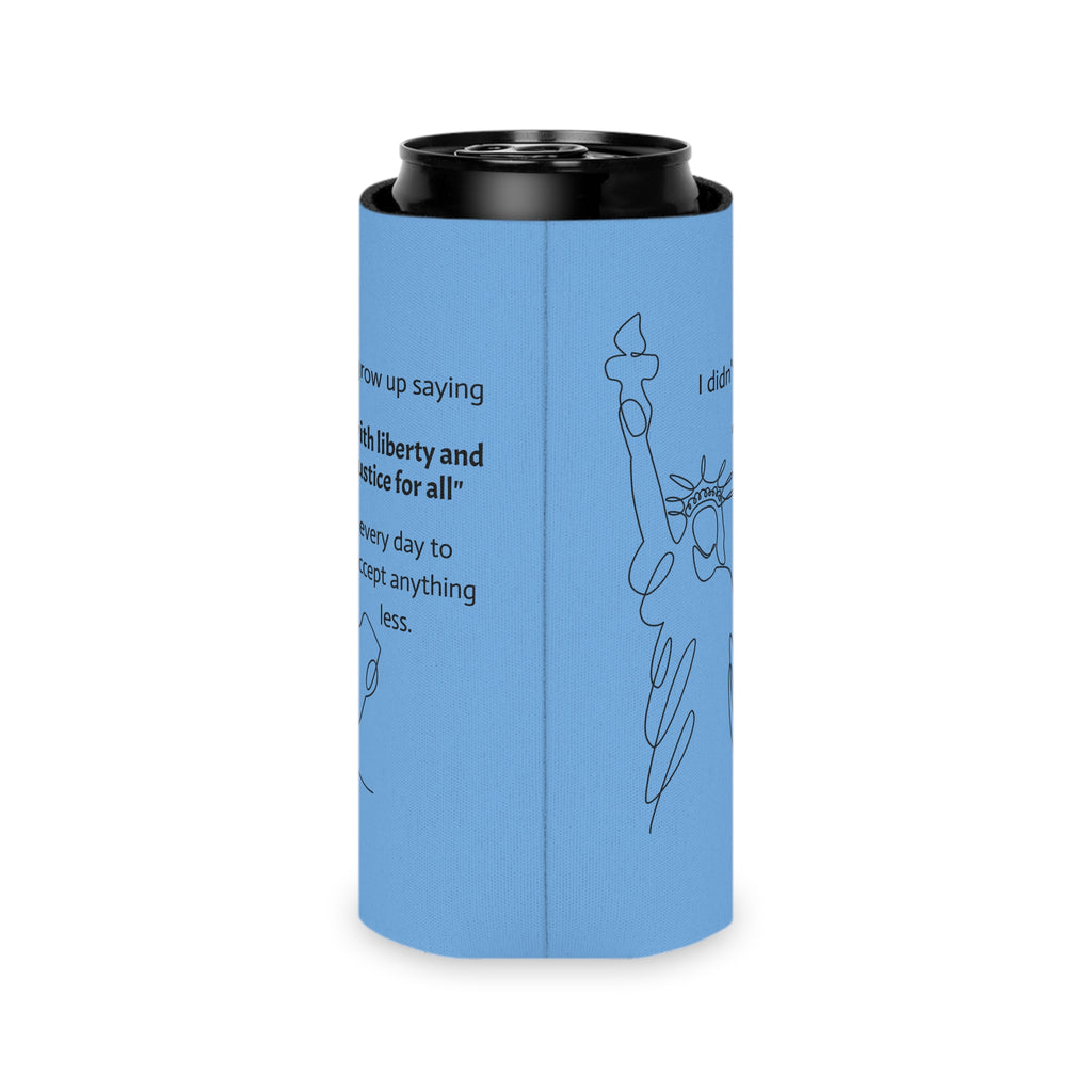 Statue of Liberty Can Cooler | Patriotic Beverage Sleeve | Activist Gift