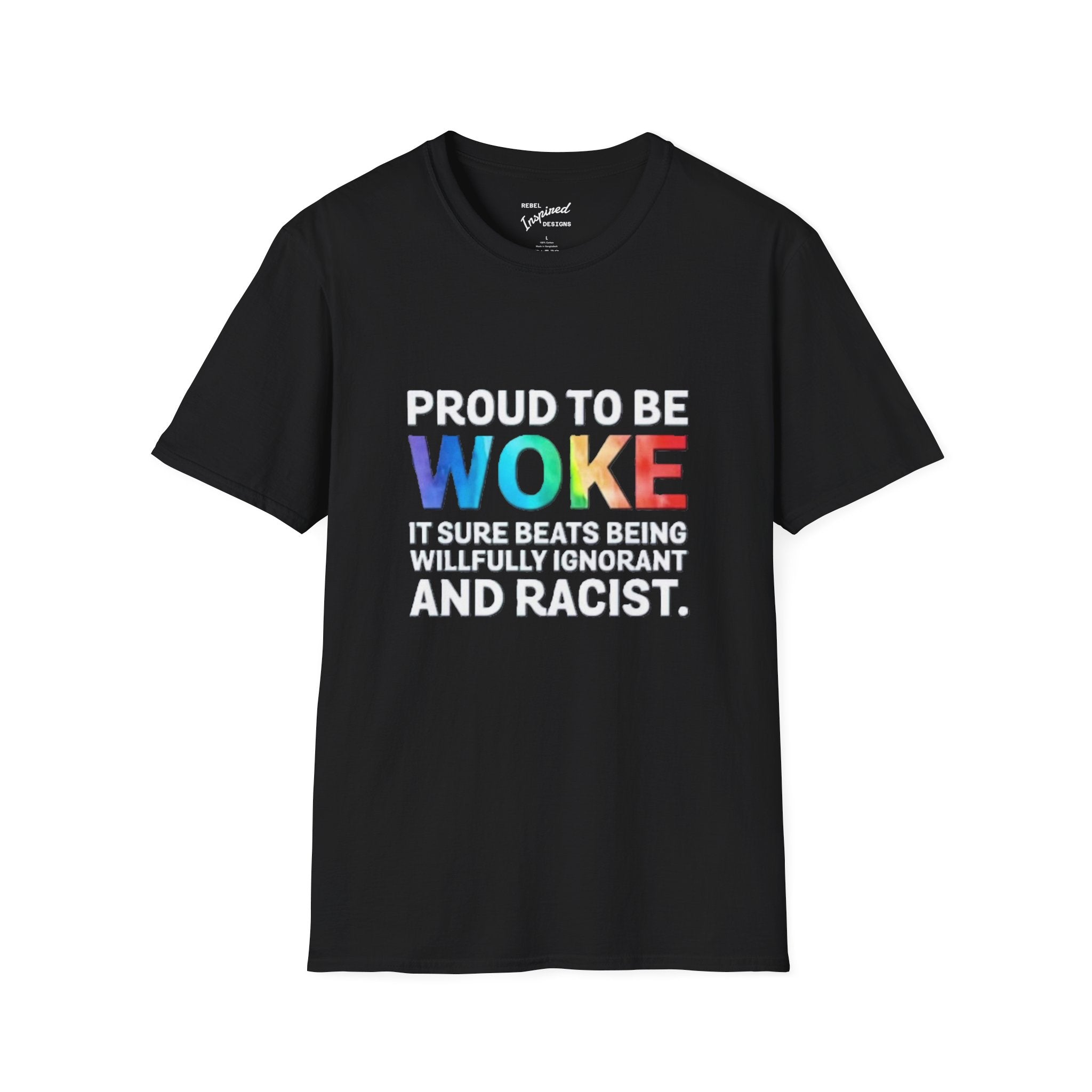 Proud to be Woke Unisex T-Shirt, Anti-Racism Tee, Equality Shirt