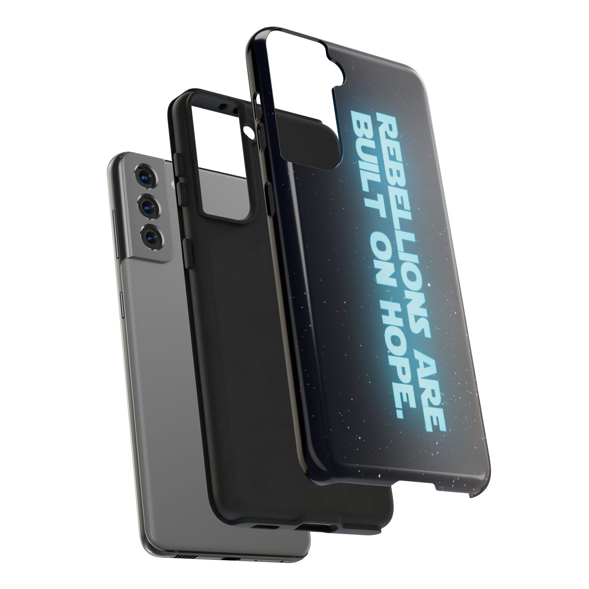 Rebel Phone Case | Rebellions Are Built on Hope iPhone & Android Cover | Sci-Fi Fan Gift