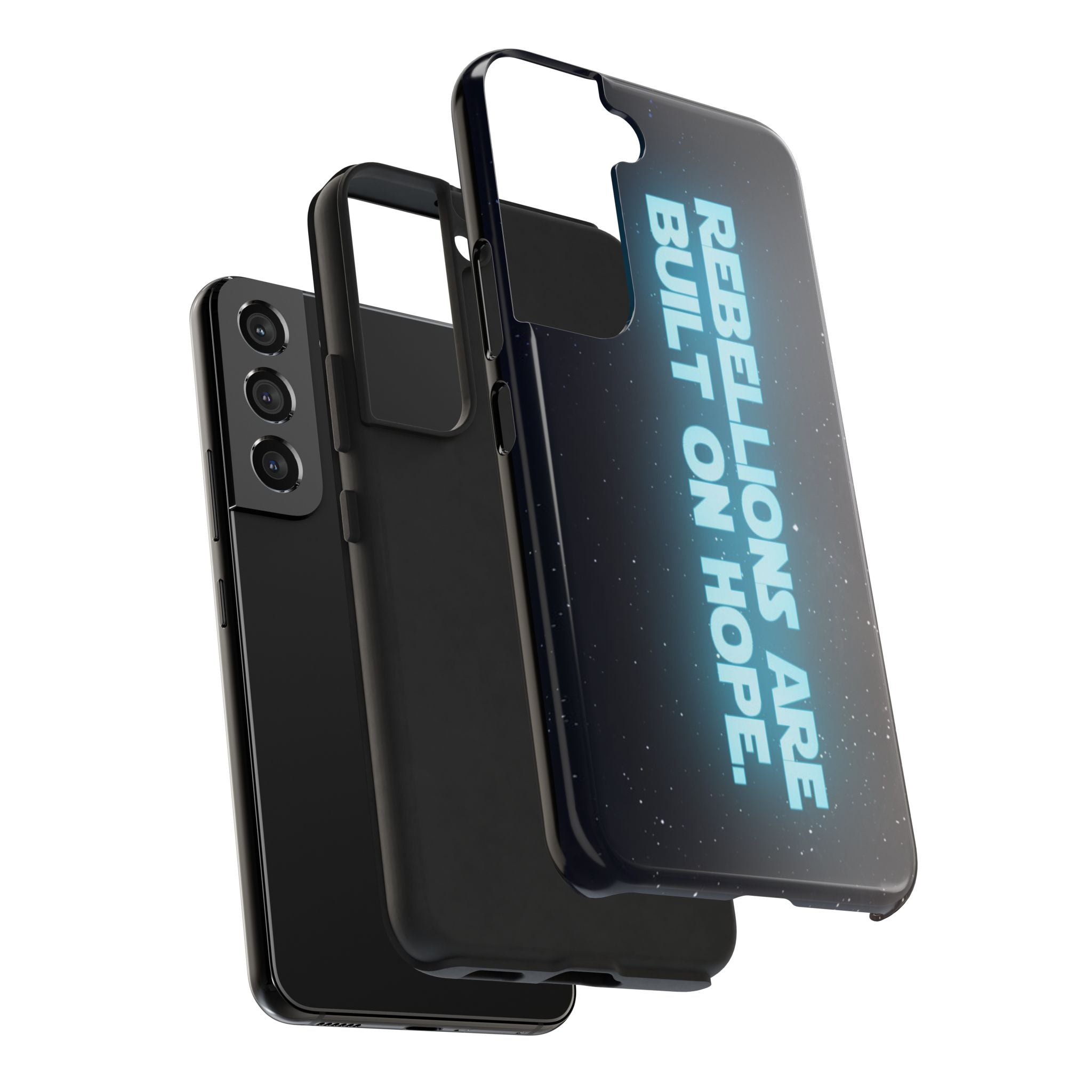Rebel Phone Case | Rebellions Are Built on Hope iPhone & Android Cover | Sci-Fi Fan Gift