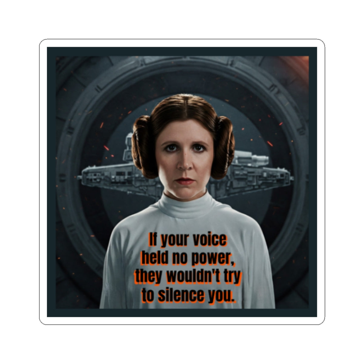 Your Voice Holds Power Sticker | Rebellion Vinyl Decal